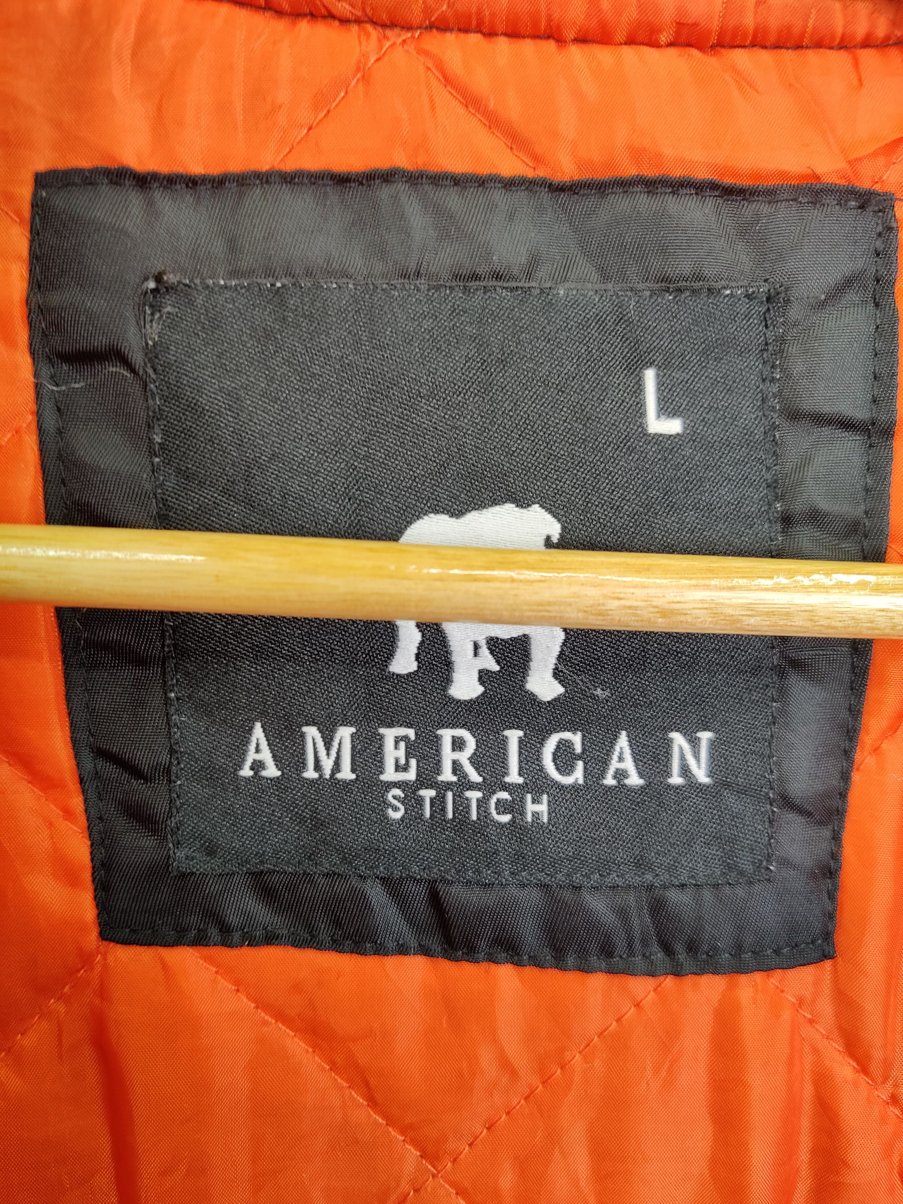 American Stitch Vintage American Stitch MA-1 Flight Bomber Jacket Size US L / EU 52-54 / 3 - 14 Thumbnail