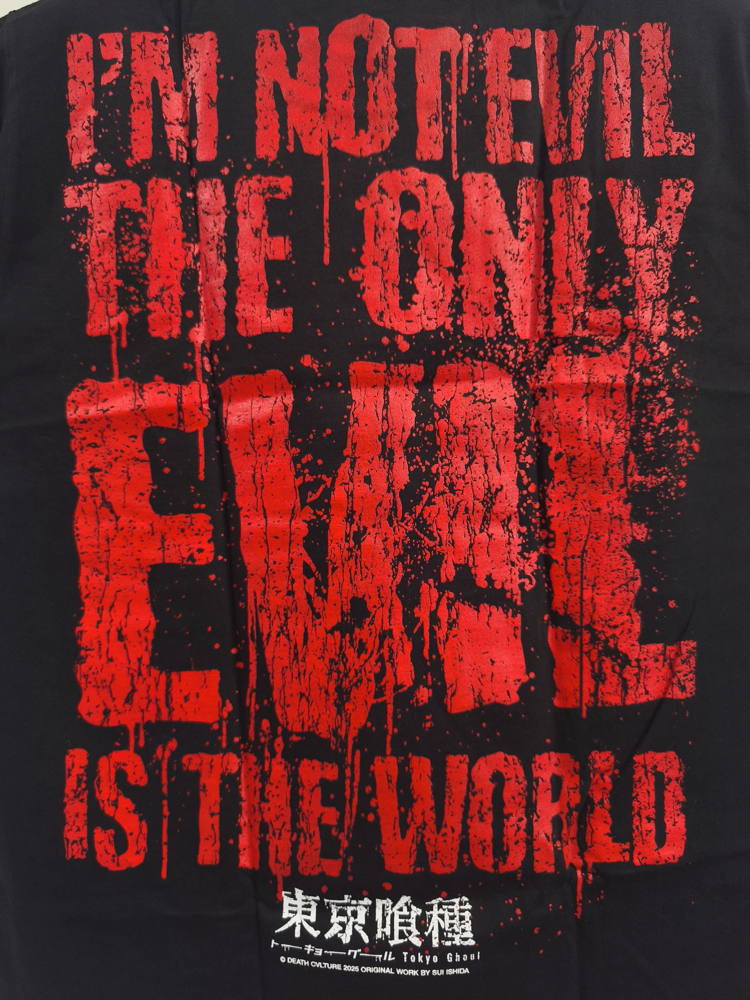 Anime Tokyo Ghoul Unravel The World T-shirt Size US XL / EU 56 / 4 - 11 Thumbnail
