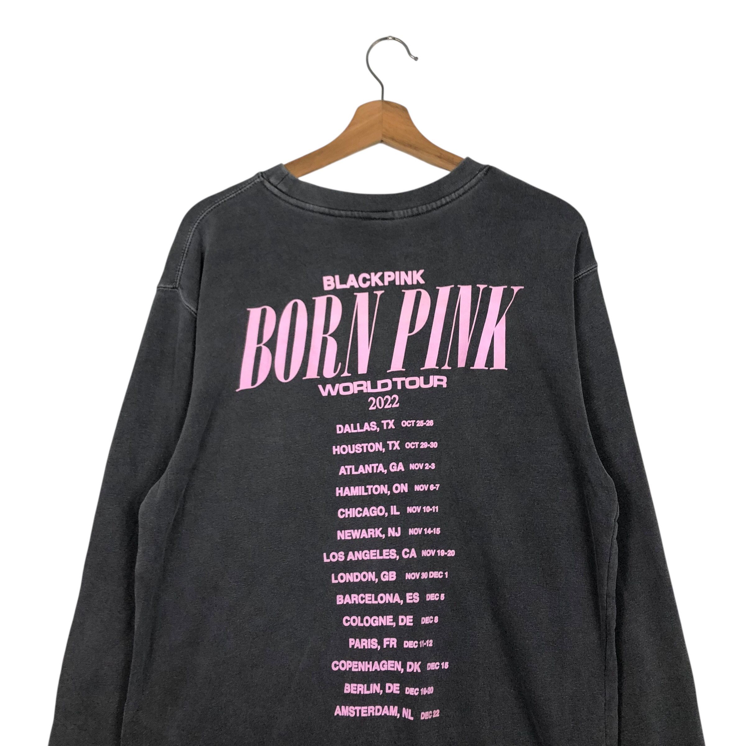Japanese Brand 📌Sweatshirt Blackpink Tour Big Logo Size US M / EU 48-50 / 2 - 10 Thumbnail