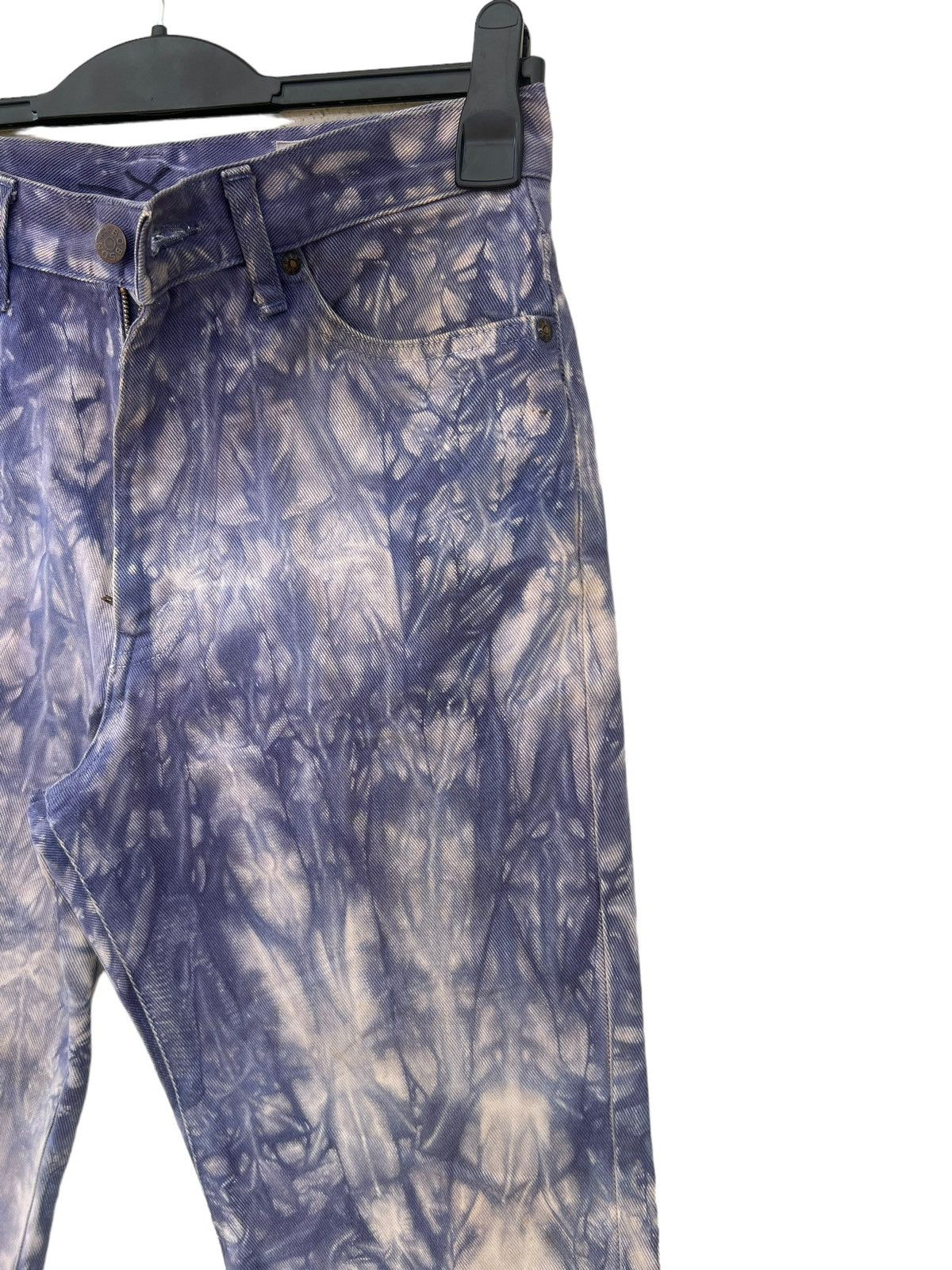Big John Japan Brand BOBSON Made in Japan Purple Tie Dye Denim Jeans Size US 30 / EU 46 - 11 Thumbnail