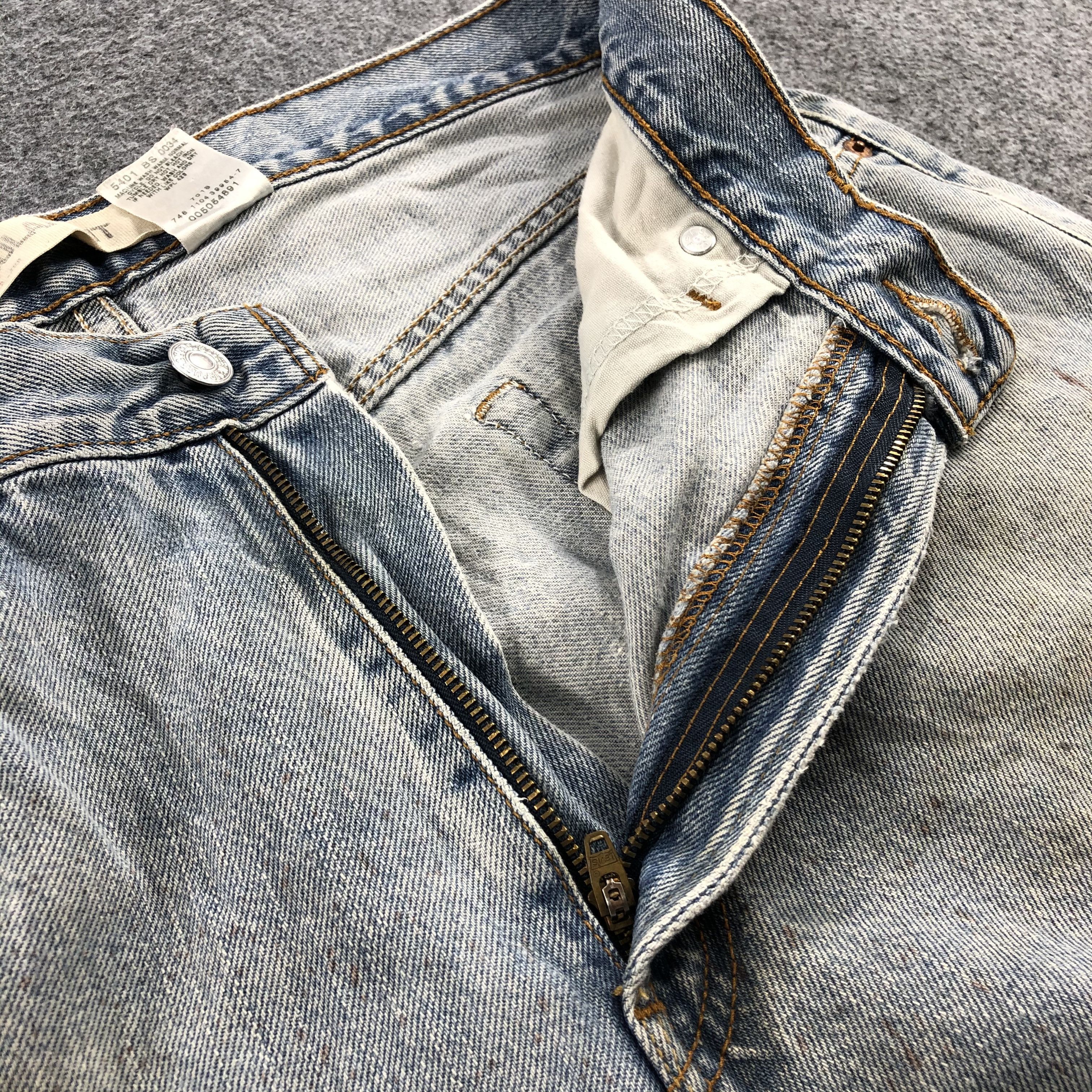 Levi's Vintage Levis 505 Jeans Regular Fit Denim KJ512 Size US 33 - 8 Thumbnail