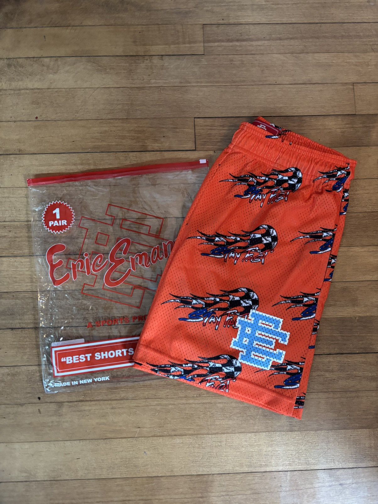 Eric Emanuel × Matty Boy Eric Emanuel x Matty Boy Stay Fast Shorts Size US 30 / EU 46 - 1 Thumbnail