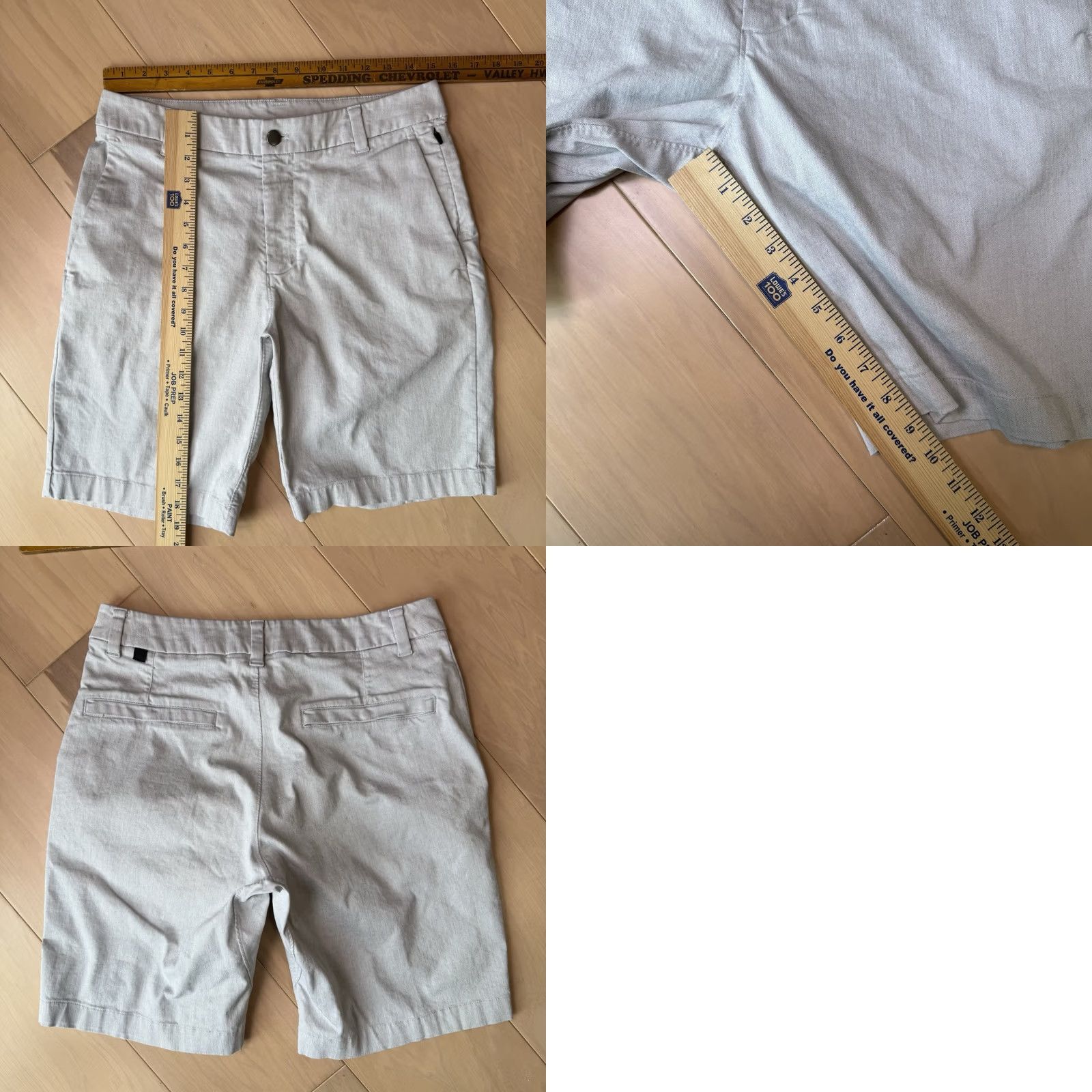 Lululemon Lululemon Commission Shorts 30 Gray 9" Inseam Casual Workwear Golf Athleisure Size US 30 / EU 46 - 8 Thumbnail