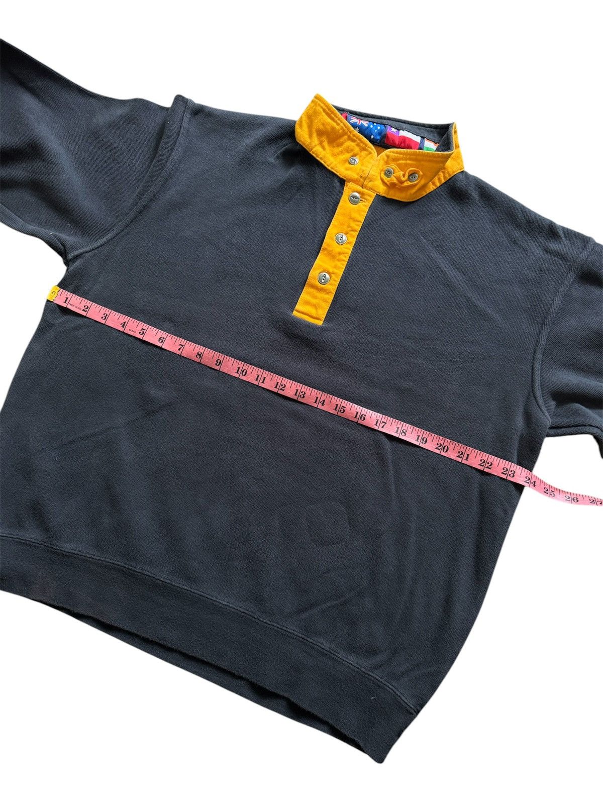 Japanese Brand × Vintage JAPANESE DESIGN ORVIS HALF BUTTON SWEATSHIRT Size US M / EU 48-50 / 2 - 6 Thumbnail