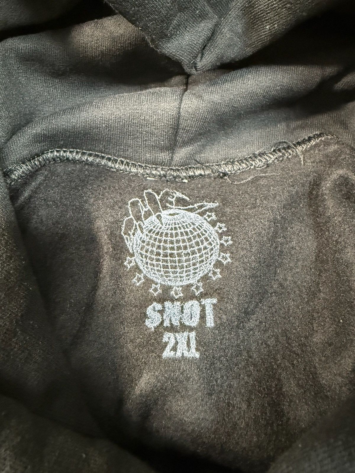 Band Tees × Rap Tees $NOT Mosh Pit Hoodie Black XXL Size US XXL / EU 58 / 5 - 5 Thumbnail