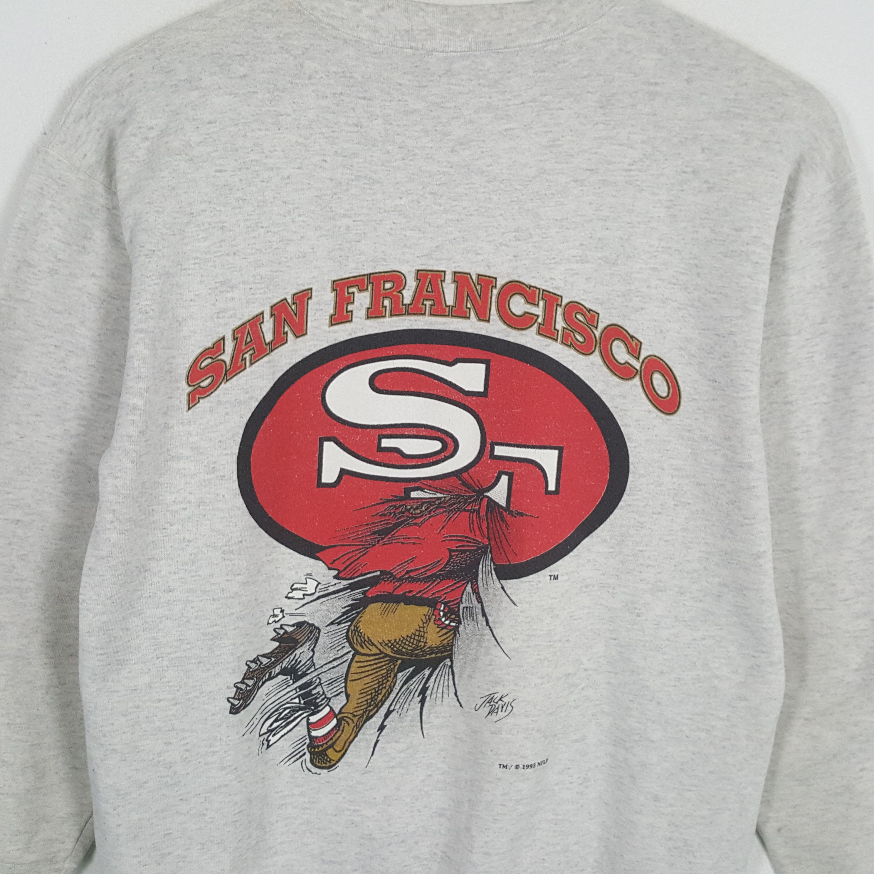 NFL × Vintage SAN FRANCISCO 45ERS NFL Football Team Vintage Sweatshirt Size US M / EU 48-50 / 2 - 4 Thumbnail