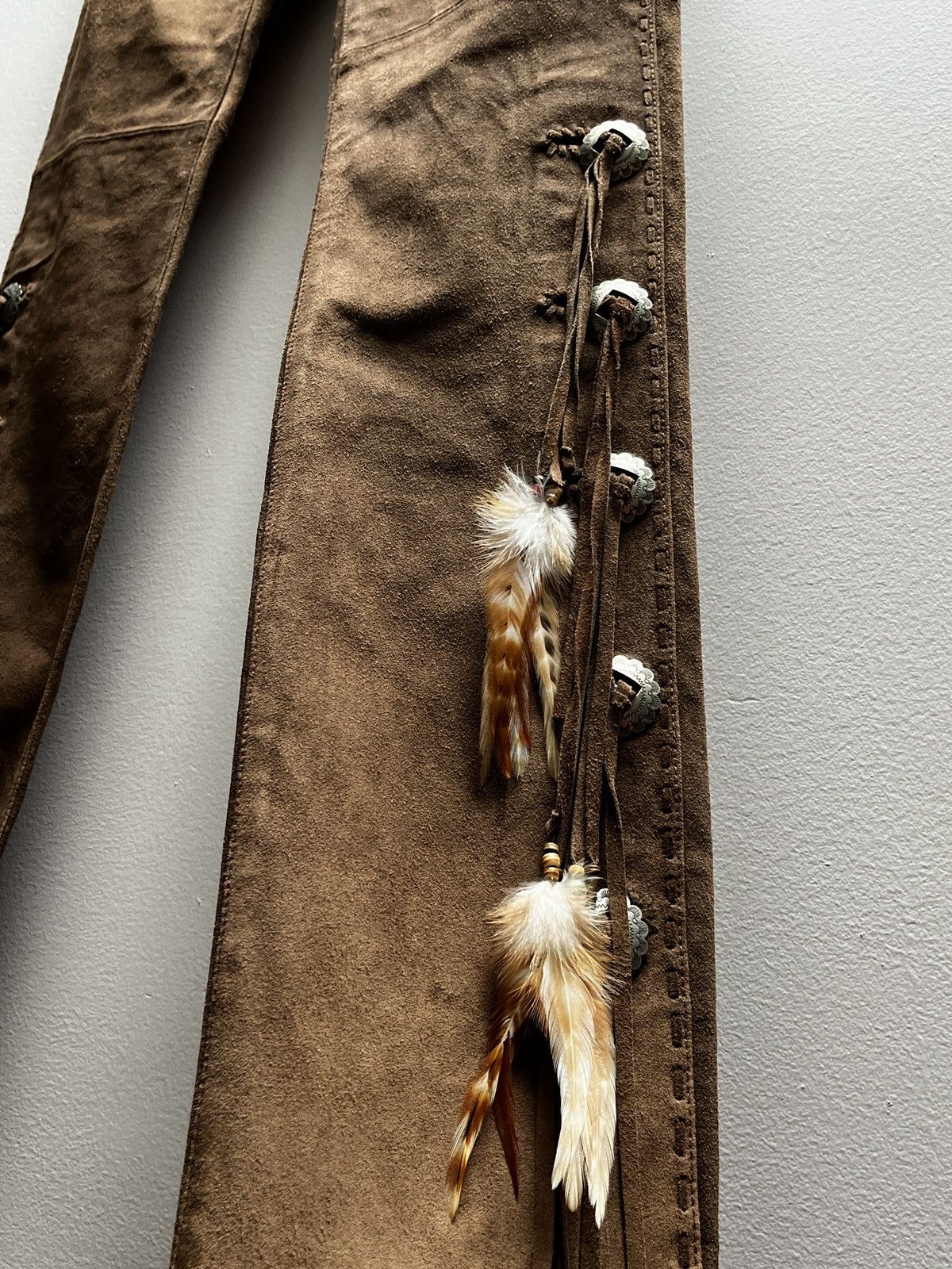 Ralph Lauren × Vintage Ralph Lauren Goat Suede Western Cowboy 
