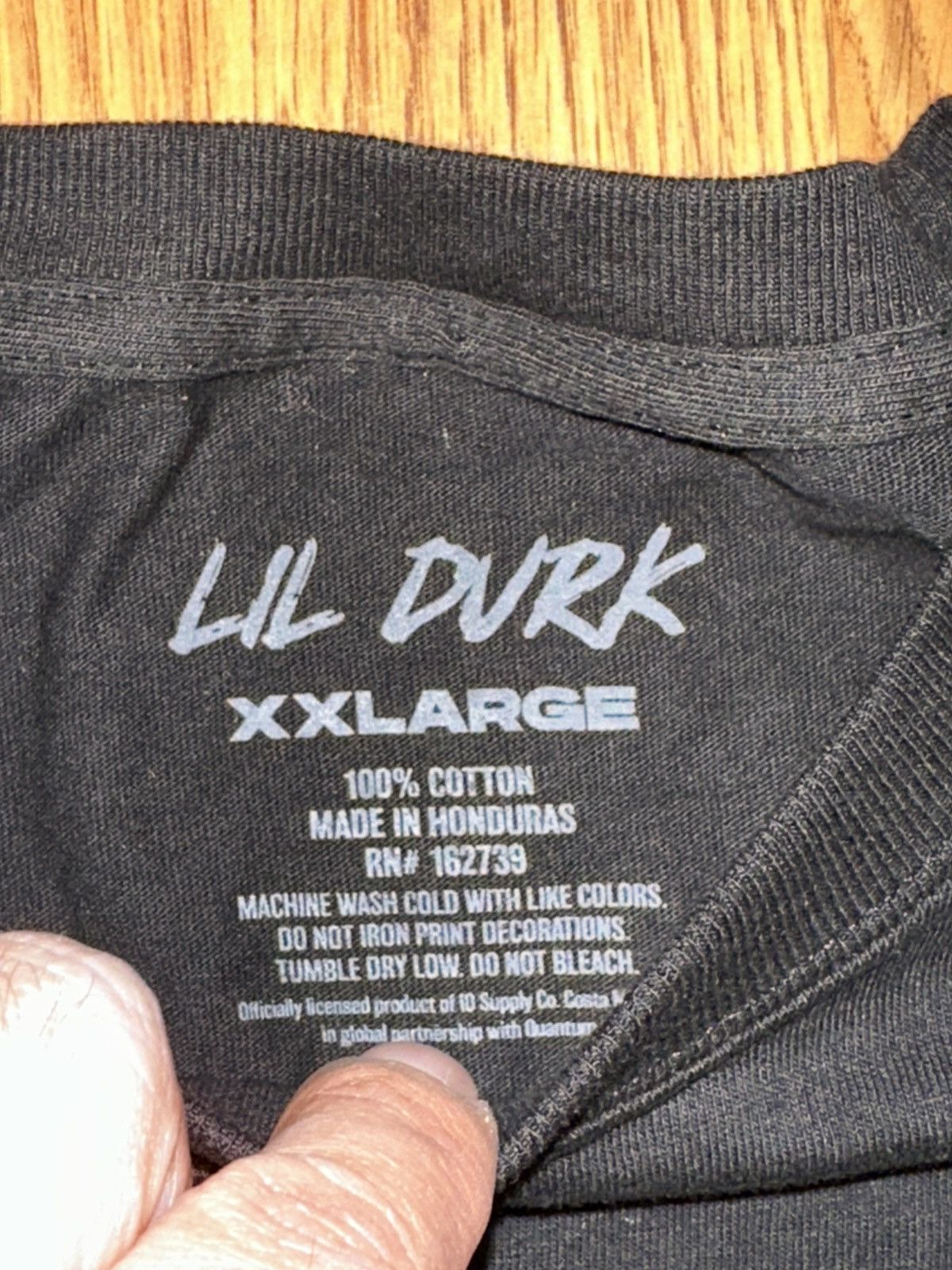 Rap Tees LIL Durk OTF Graphic Rap Tee XXL 2XL Size US XXL / EU 58 / 5 - 2 Thumbnail