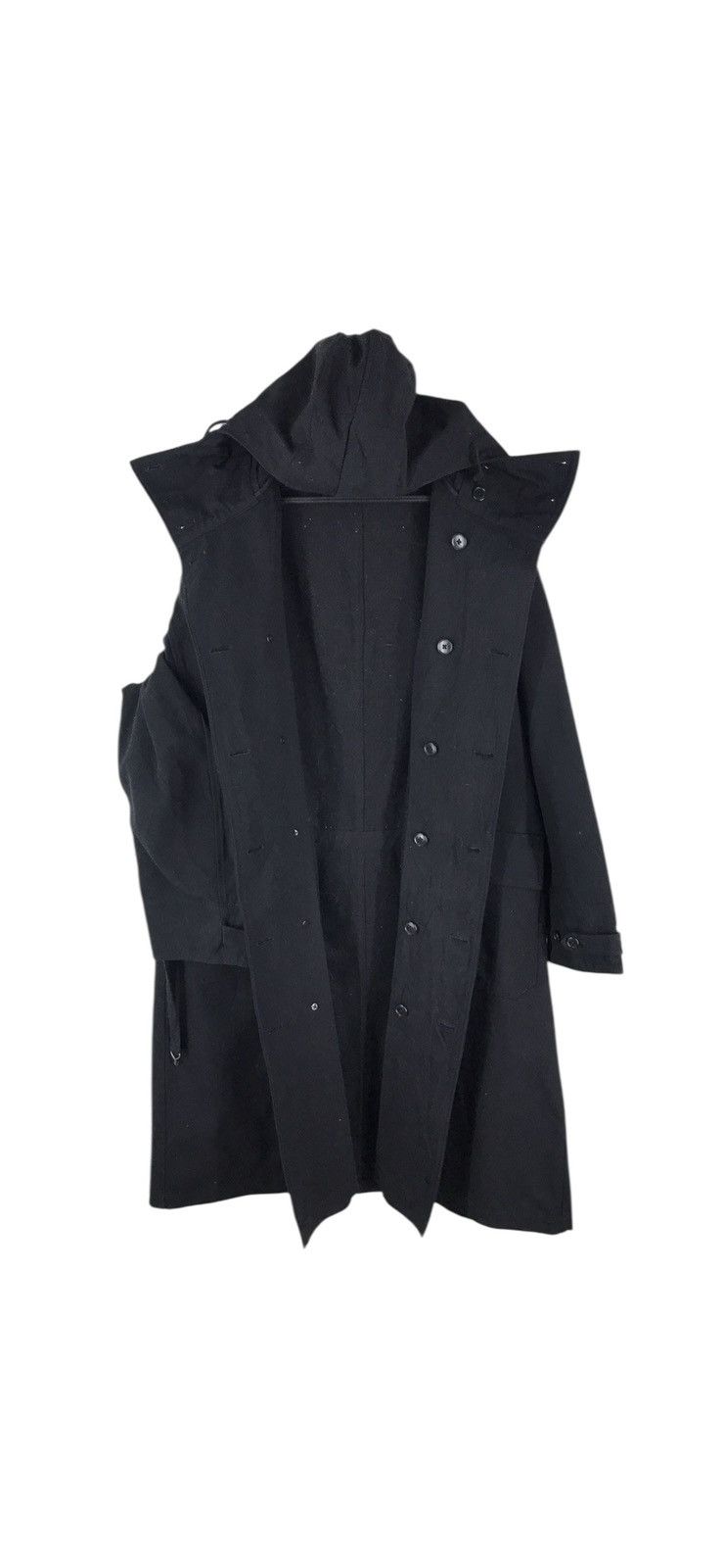 Y's for Men 💥 ARCHIVE YOHJI YAMAMOTO Y's FOR MEN COAT PARKAS WITH BELT Size US M / EU 48-50 / 2 - 3 Thumbnail