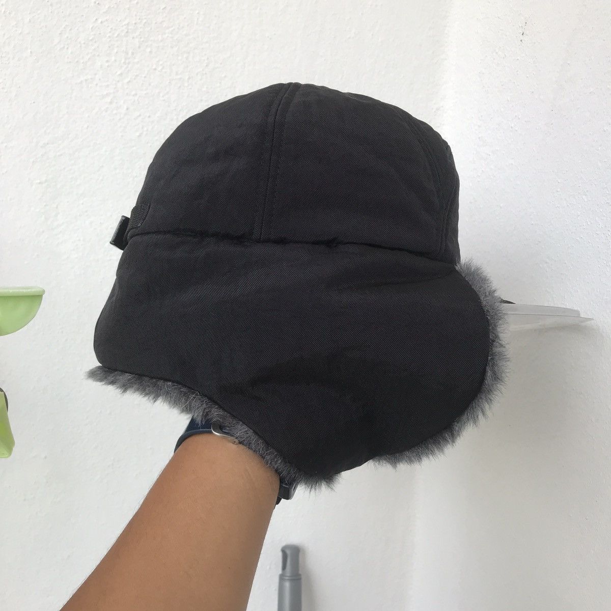 Japanese Brand Vintage 90s Ushanka fur hat Size ONE SIZE - 3 Thumbnail