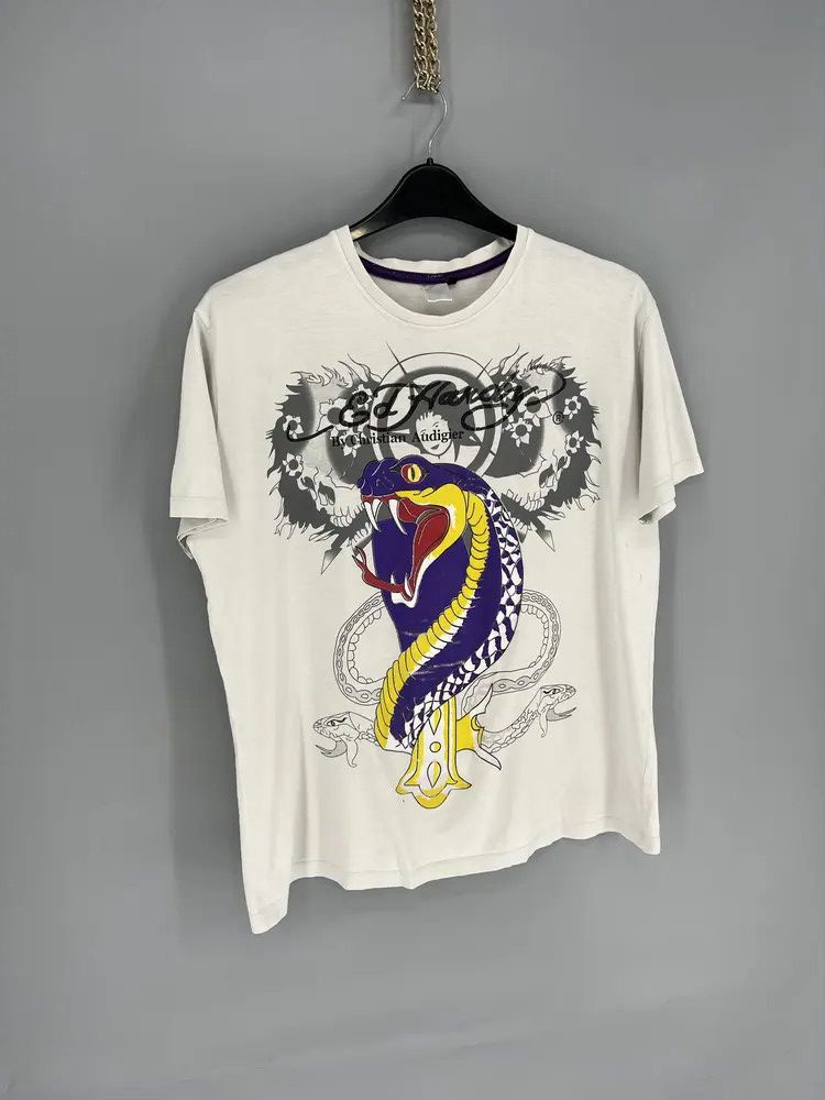 Ed Hardy Vintage Y2k Ed Hardy T-Shirt Size XL Size US XL / EU 56 / 4 - 2 Thumbnail
