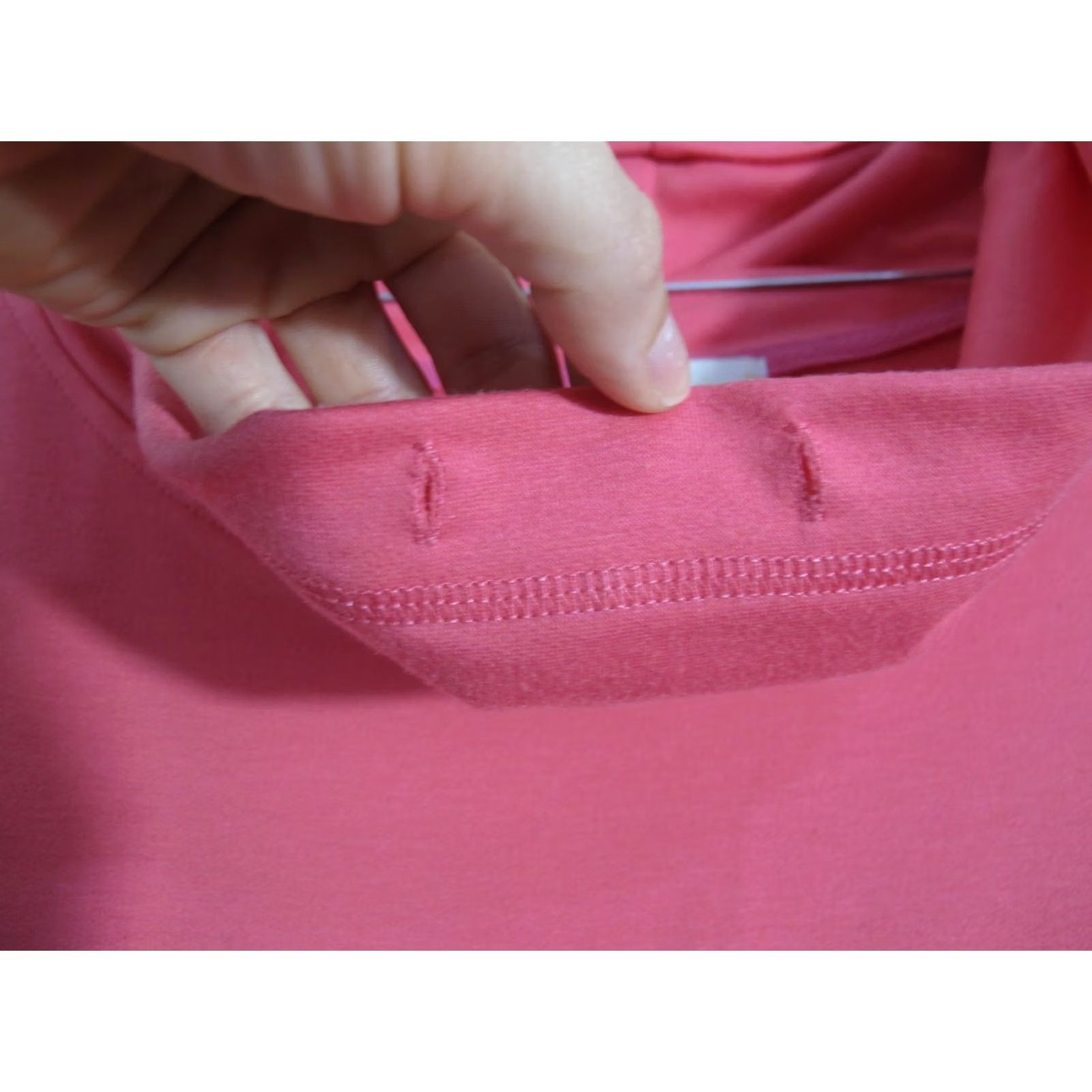 Pinko Simply Southern Sweatshirt Women's XL Pink Cowl Neck Pullover Polyester Fleece Logo Activewear Size XL / US 12-14 / IT 48-50 - 4 Thumbnail