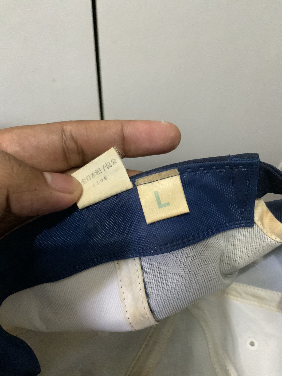 Japanese Brand Vintage Japan Indigo White Zipper Hat Size ONE SIZE - 12 Thumbnail