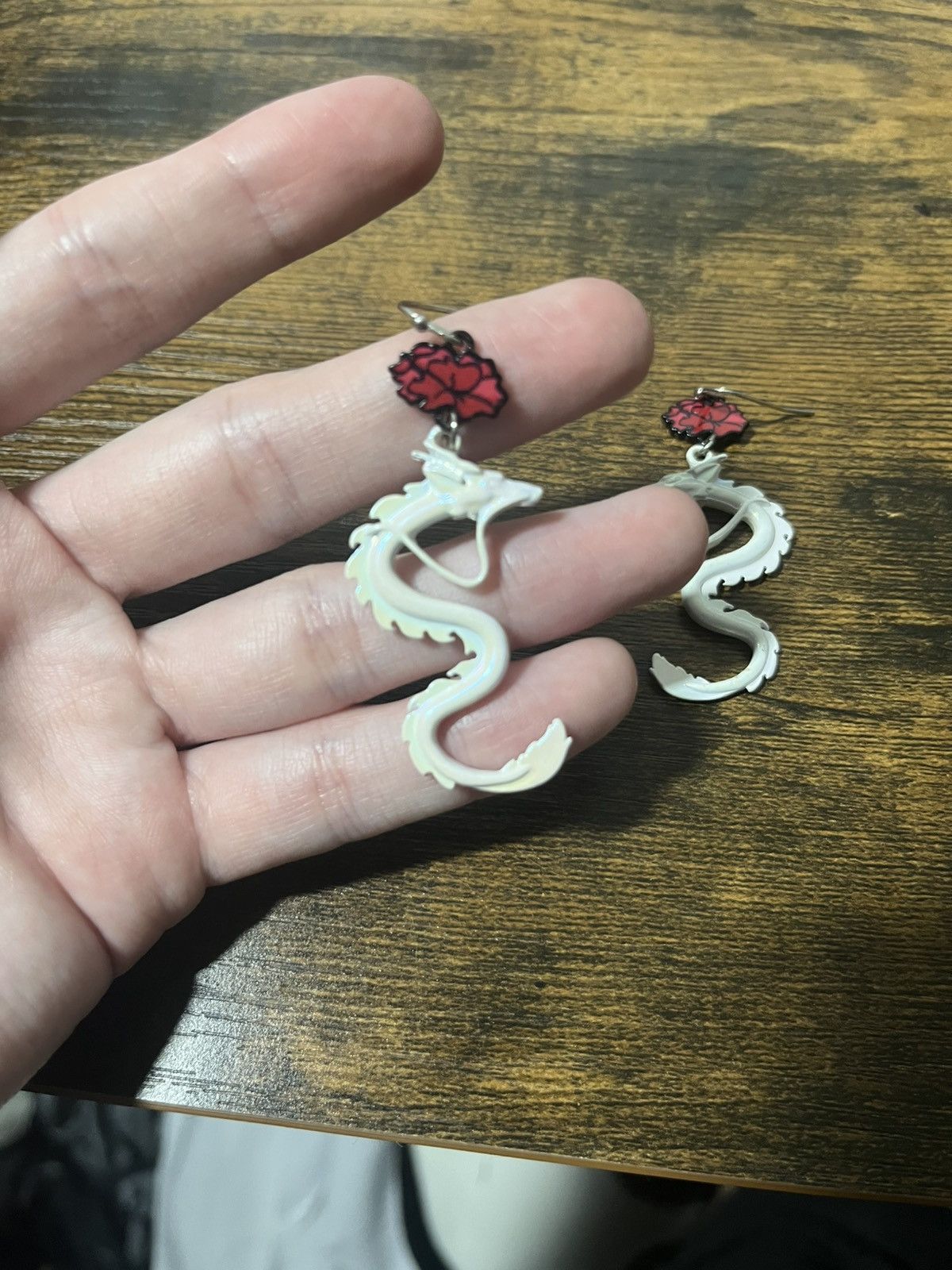 Other White dragon haku spirited away earrings Size ONE SIZE - 2 Thumbnail