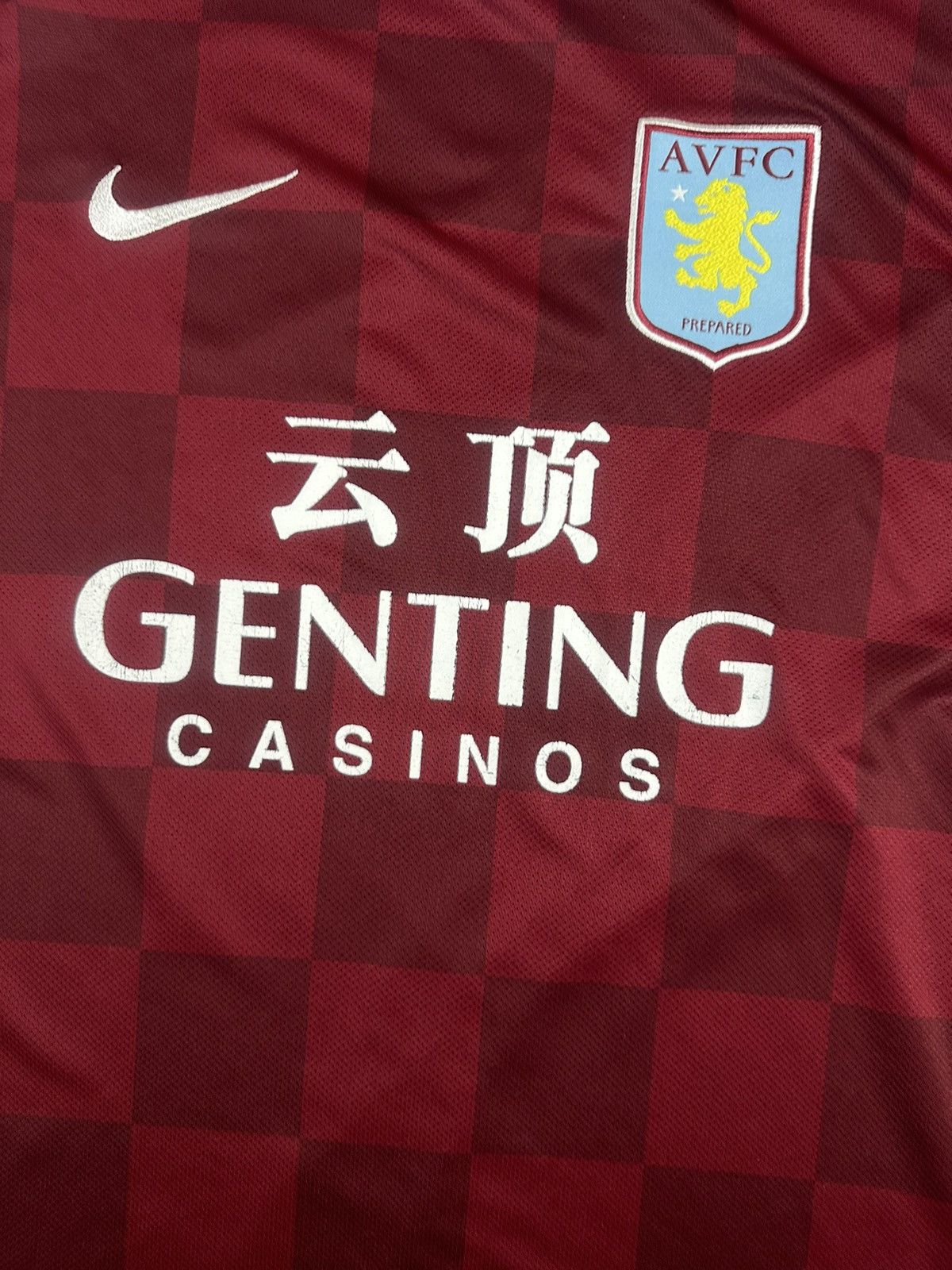 Nike Nike Aston Villa 2011/12 Home Soccer Football Jersey Size US XXL / EU 58 / 5 - 9 Thumbnail