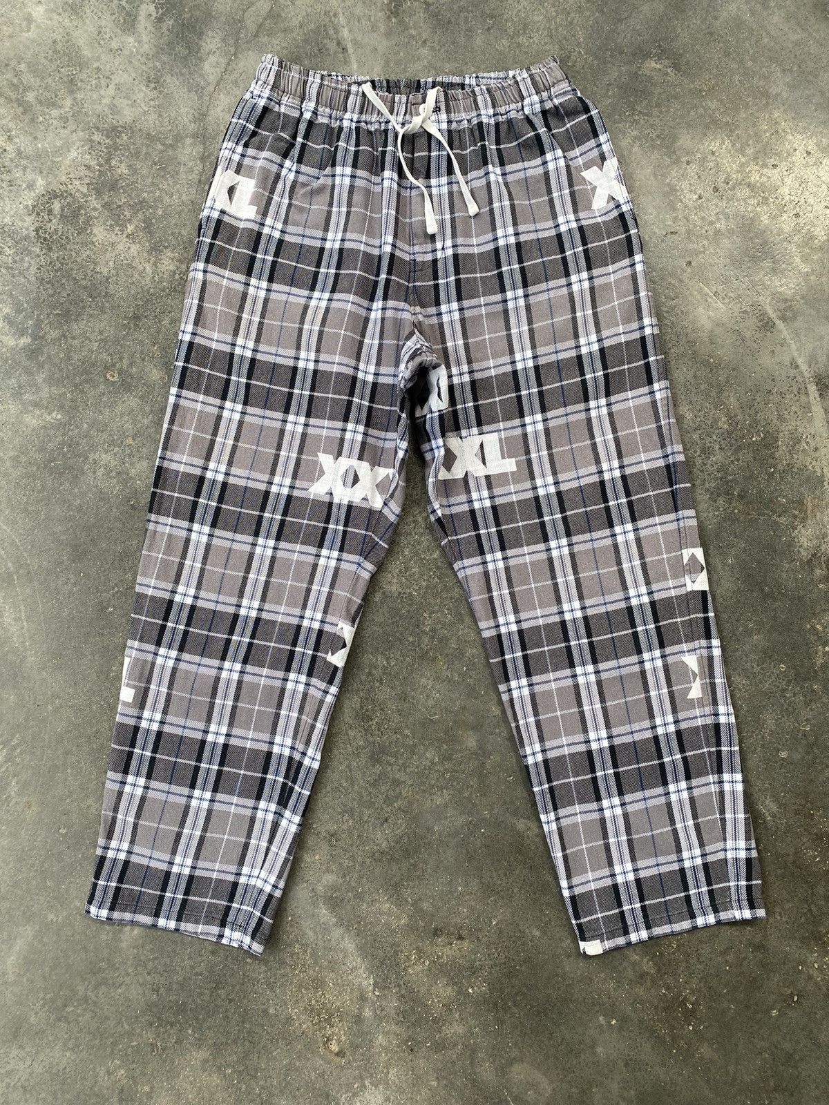 Xlarge Vintage Xlarge Japan Plaid Rare Pants Size US 30 / EU 46 - 1 Thumbnail