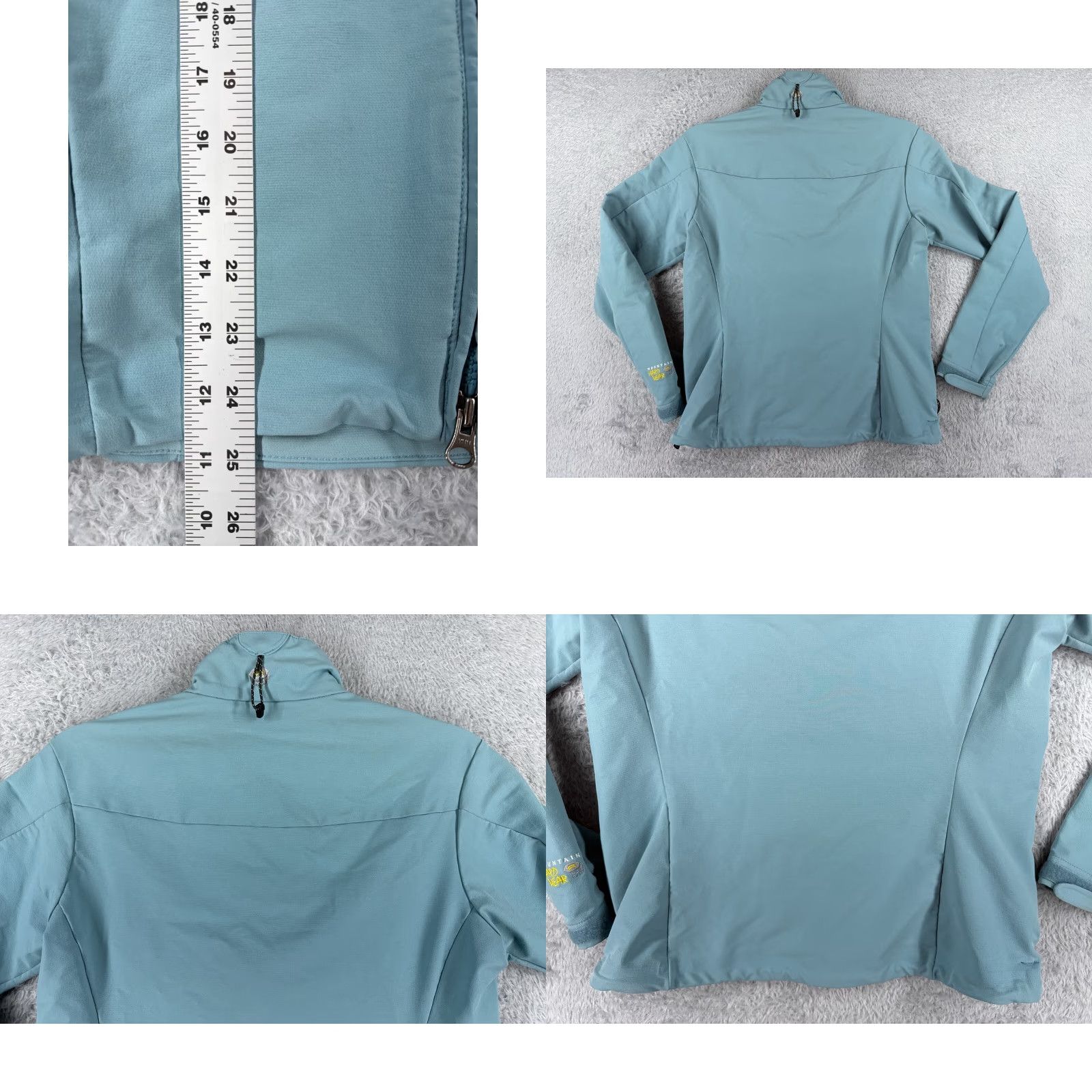 Mountain Hardwear Mountain Hardwear Jacket Womens Medium Blue Full Zip Nylon Blend Mock Neck Jacket Womens Medium Blue Full Zip Nylon Blend Mock Neck Size M / US 6-8 / IT 42-44 - 9 Thumbnail