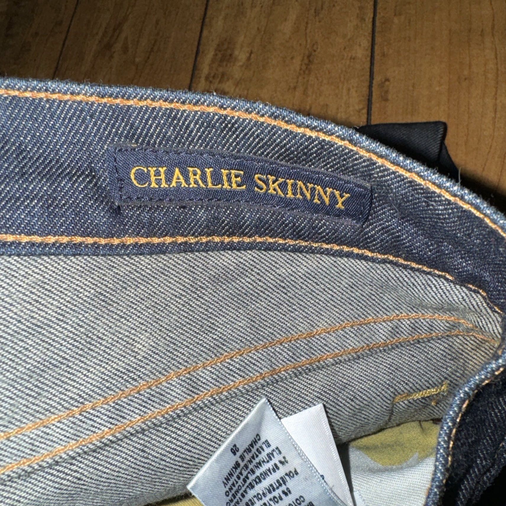 Lucky Brand Lucky Brand Jeans 2/26 32 Charlie Skinny Blue Denim BNWT Womens Jeans Size 26" / US 2 / IT 38 - 4 Thumbnail