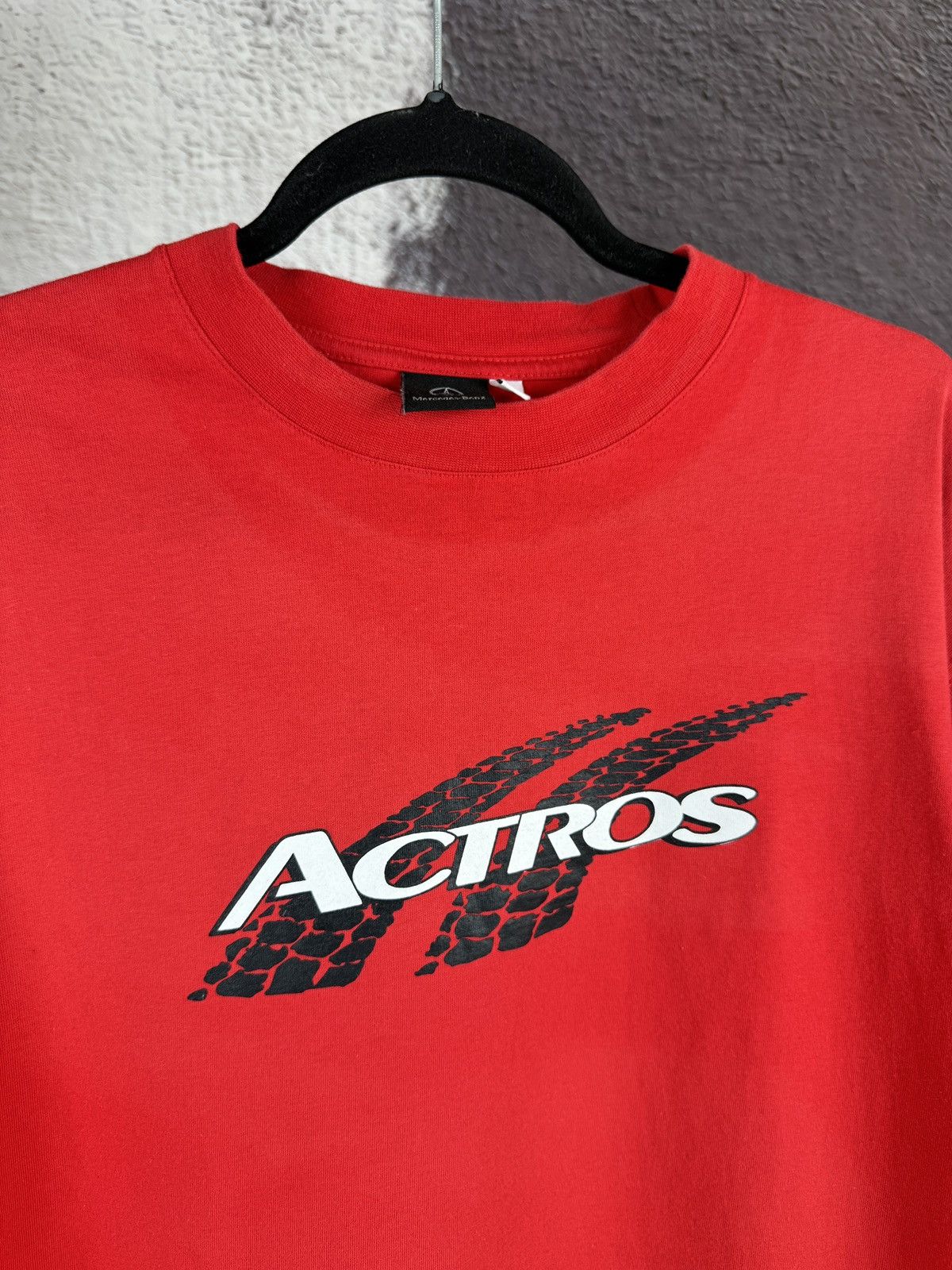 Mercedes-Benz × Vintage Mercedes Benz Actros vintage big logo tee shirt Size US L / EU 52-54 / 3 - 4 Thumbnail