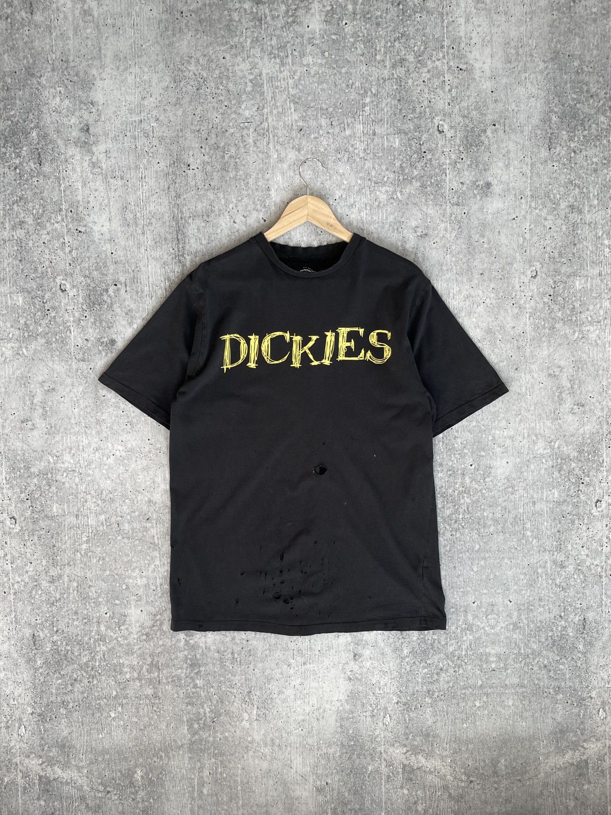 Dickies × Vintage Dickies Men’s Y2K Vintage T-Shirt M – Distressed Look Size US M / EU 48-50 / 2 - 1 Thumbnail