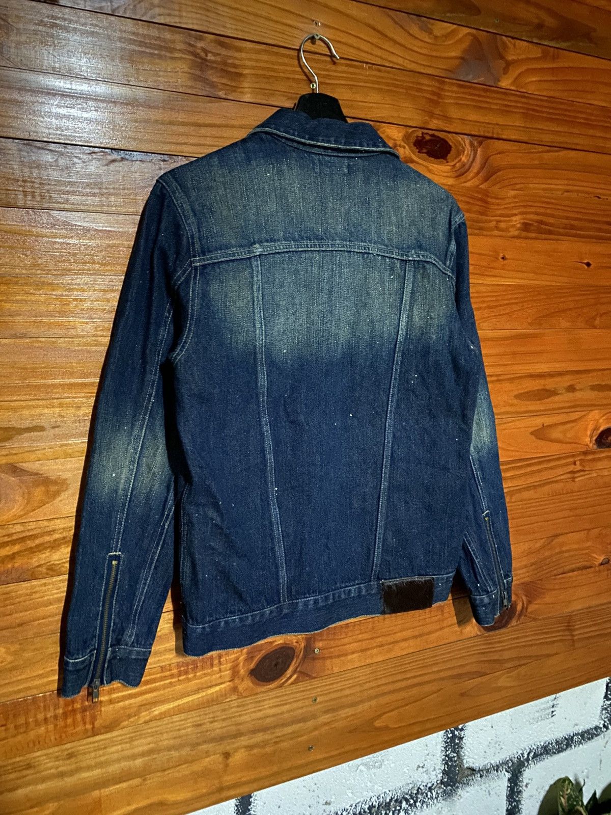 Japanese Brand Vintage Re-Work by Marble Denim Jacket | Unisex Japanese Size US S / EU 44-46 / 1 - 14 Thumbnail