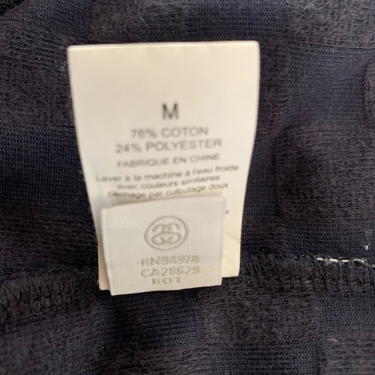 Stussy Stussy Clothing Velvet Black Check StreetWear Sweatshirt Size US M / EU 48-50 / 2 - 10 Thumbnail