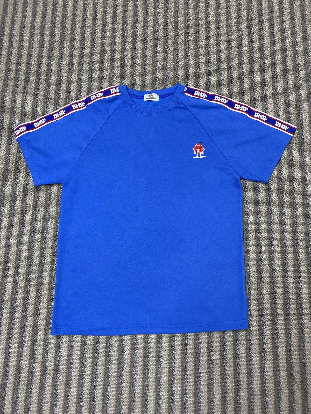 Japanese Brand Streetwear M&M stripe Tshirt Size US M / EU 48-50 / 2 - 1 Thumbnail