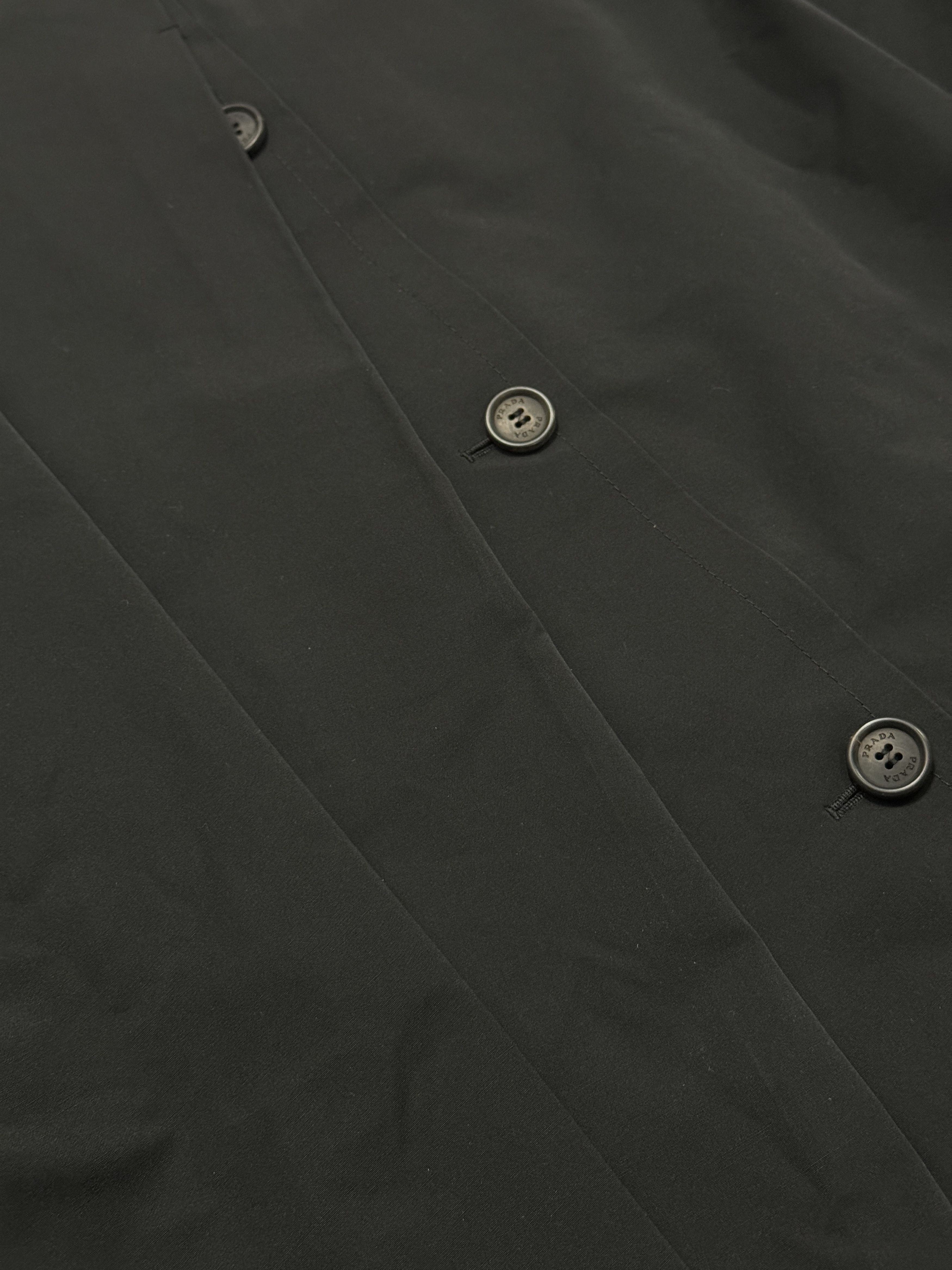 Prada Prada black belted boxy jacket Size M / US 6-8 / IT 42-44 - 5 Thumbnail