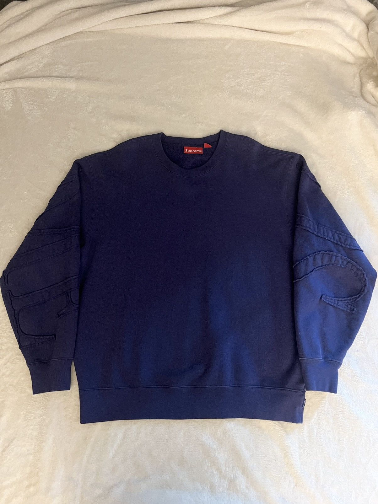 Supreme Tonal Appliqué Crewneck (SS22) - $148