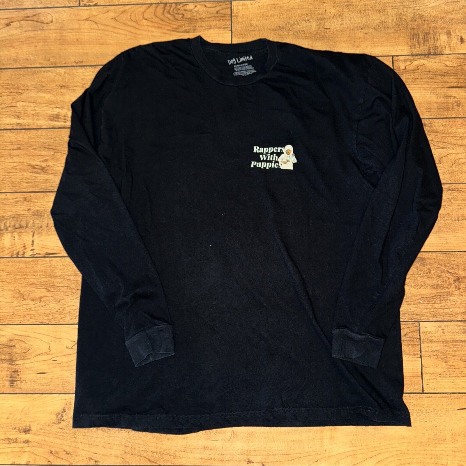 Other Rappers With Puppies Long Sleeve Shirt XL Black Dog Limited Size US XL / EU 56 / 4 - 7 Thumbnail