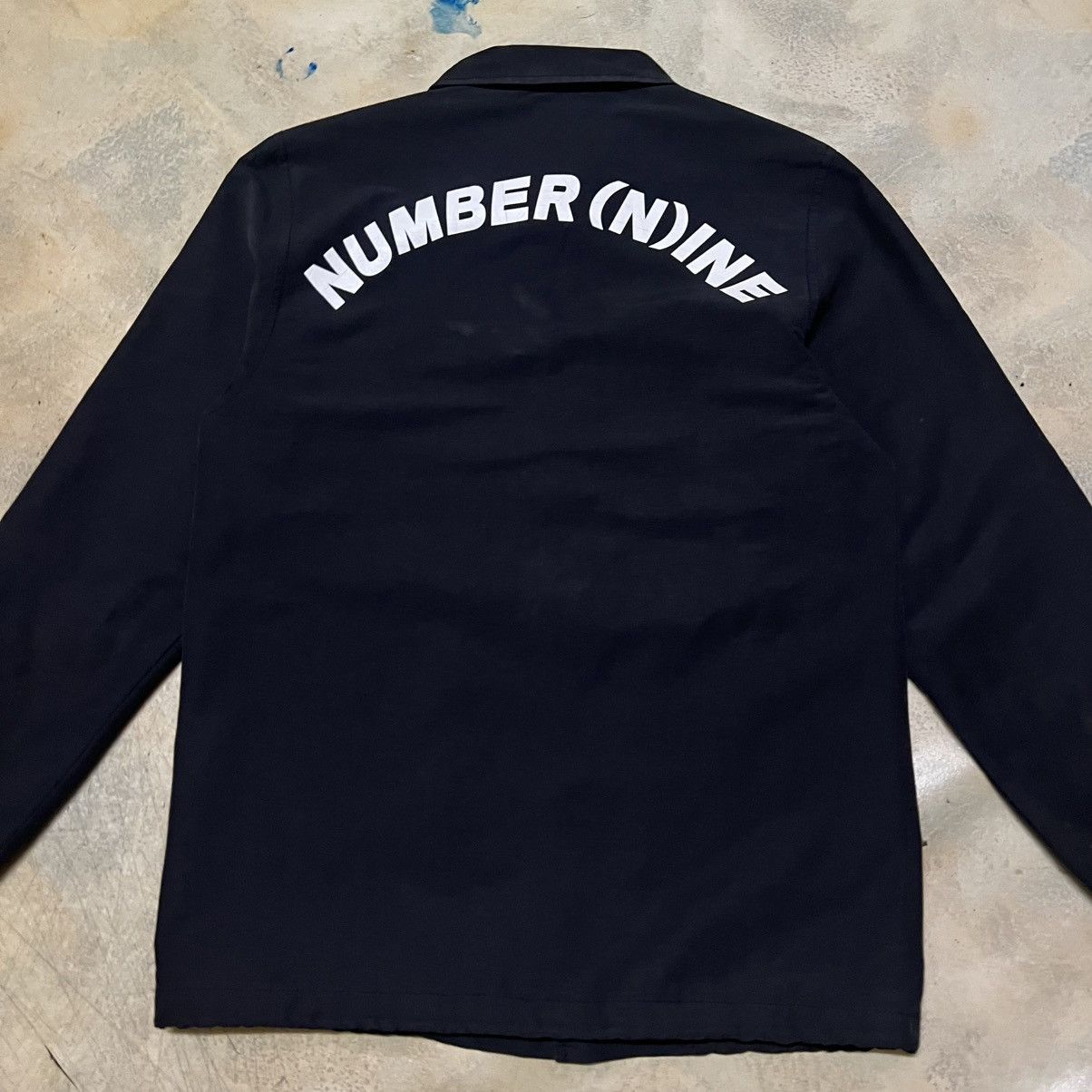 Number (N)ine Number Nine Big Logo Coach Jacket Size US S / EU 44-46 / 1 - 4 Thumbnail