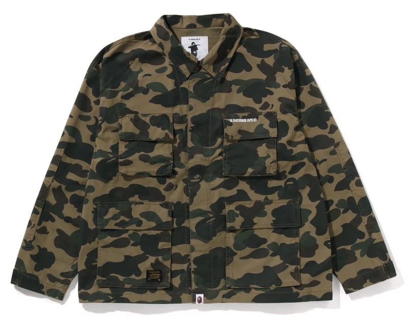 Bape Bape Camo LS Shirt Size ONE SIZE - 1 Thumbnail