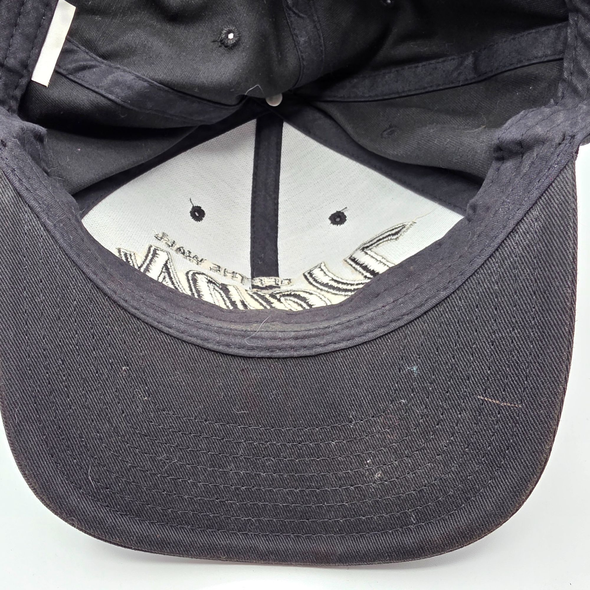 Vans Vans Off The Wall Mens Black Snapback Hat Adjustable Causal Size ONE SIZE - 8 Thumbnail