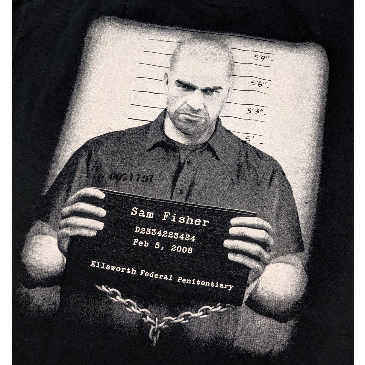 Microsoft × Vintage 2008 Tom Clancy's Splinter Cell Double Agent promo t-shirt Size US L / EU 52-54 / 3 - 2 Thumbnail