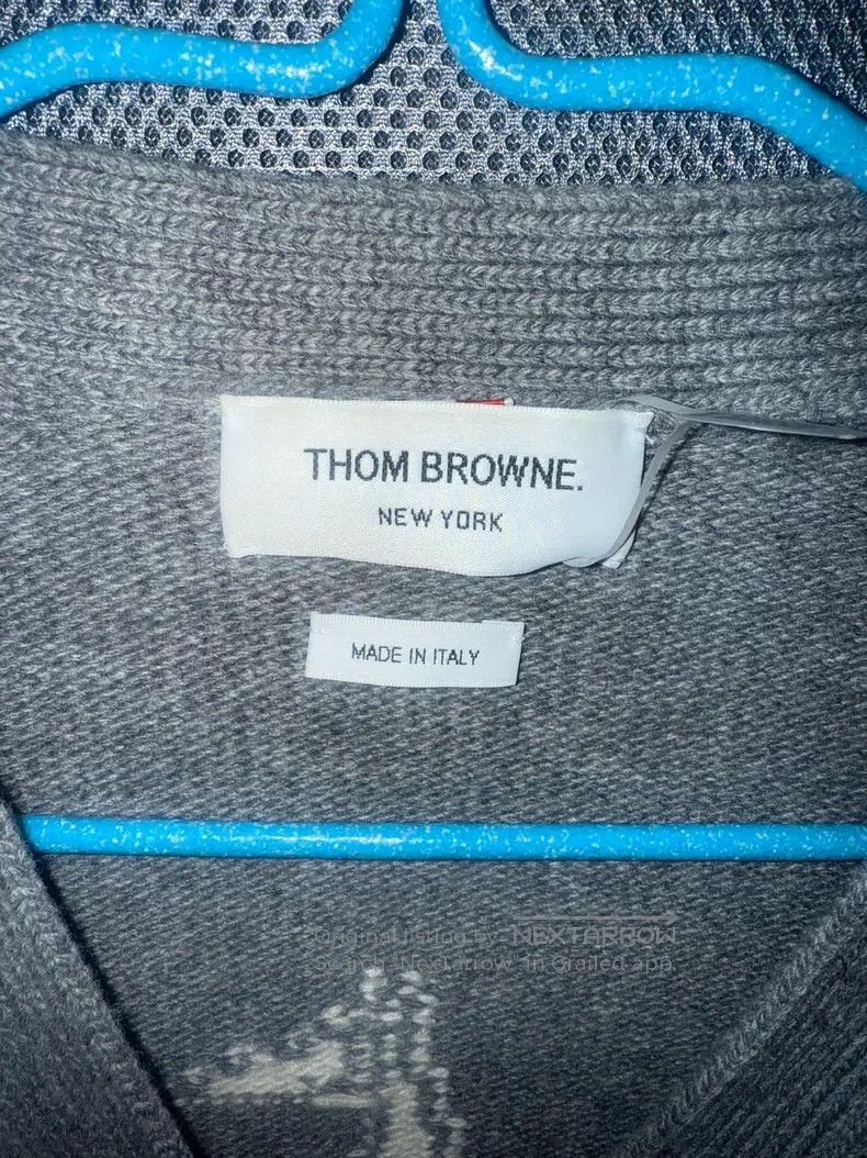 Thom Browne Thom Browne Gray Sweater Size S / US 4 / IT 40 - 3 Thumbnail