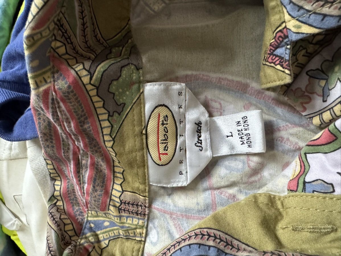 Talbots vintage paisley button up Size L / US 10 / IT 46 - 3 Thumbnail