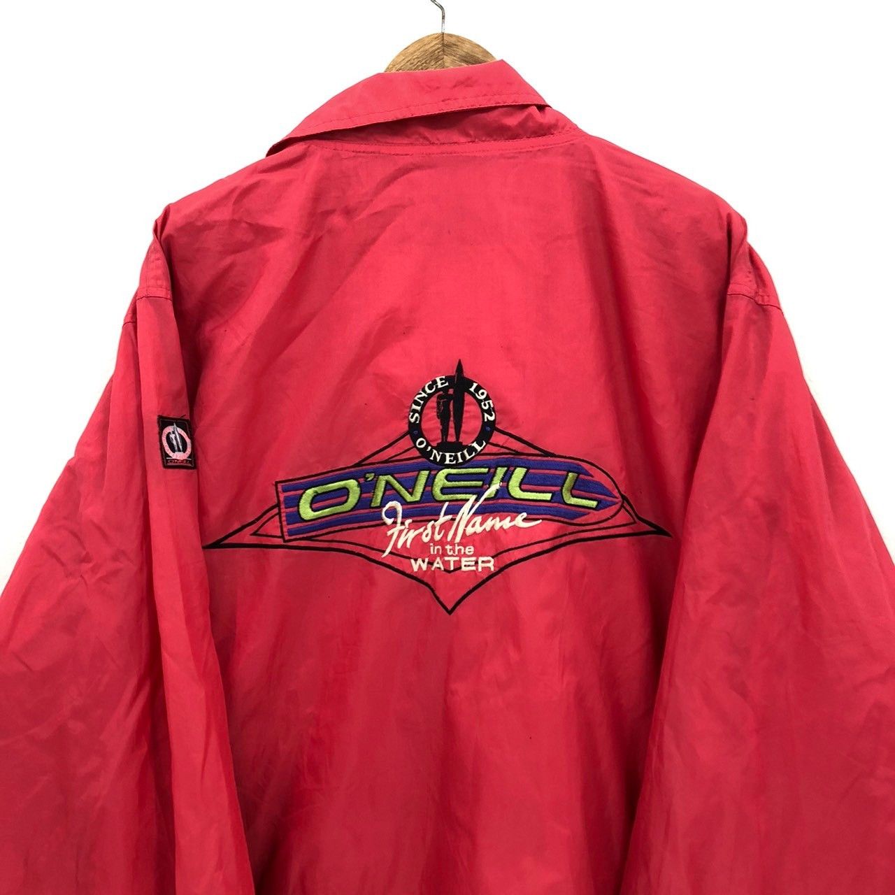 image of Oneill x Surf Style Vintage 90's O'neill Santa Cruz California Jacket in Red, Men's (Size XL)