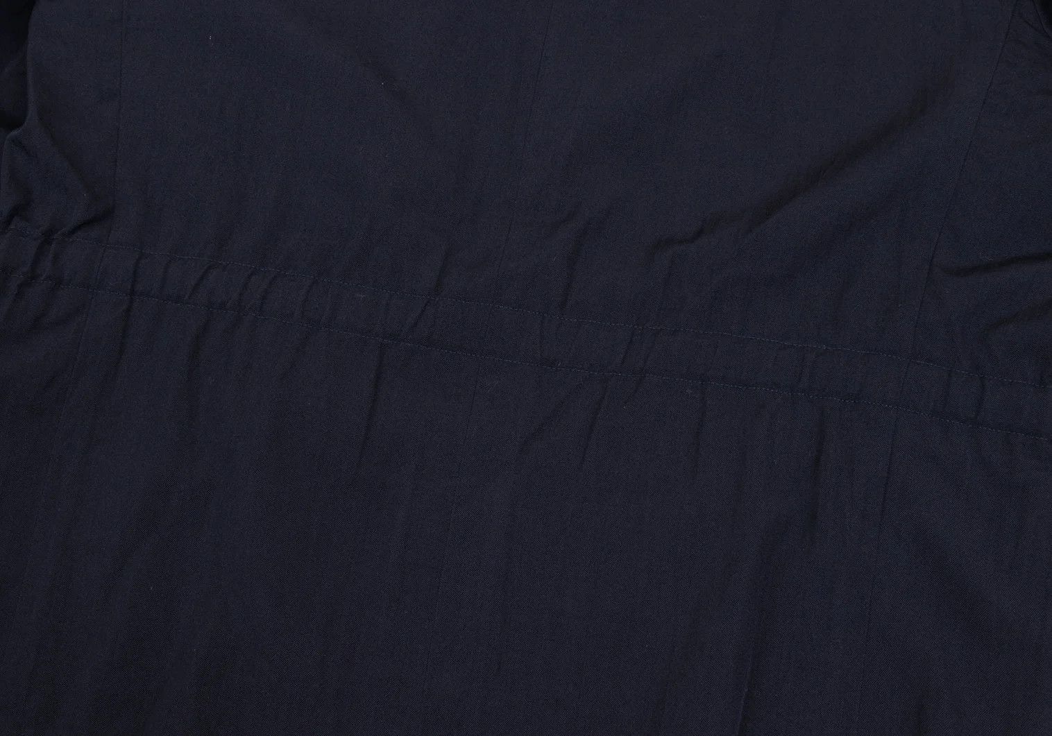 Comme des Garcons Homme Plus Wool Gabardine Gathered Jacket in Navy M Size US M / EU 48-50 / 2 - 15 Thumbnail