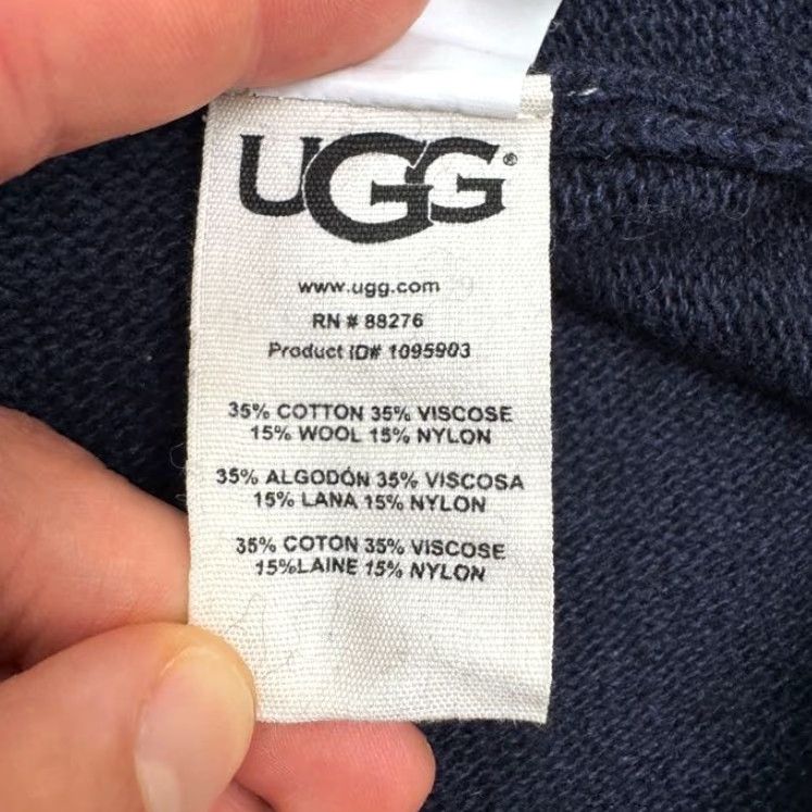 Vintage VINTAGE UGG Australia Sweater Womens Large Pullover Knit Wool Blend Navy Blue Fall Winter Size L / US 10 / IT 46 - 7 Thumbnail