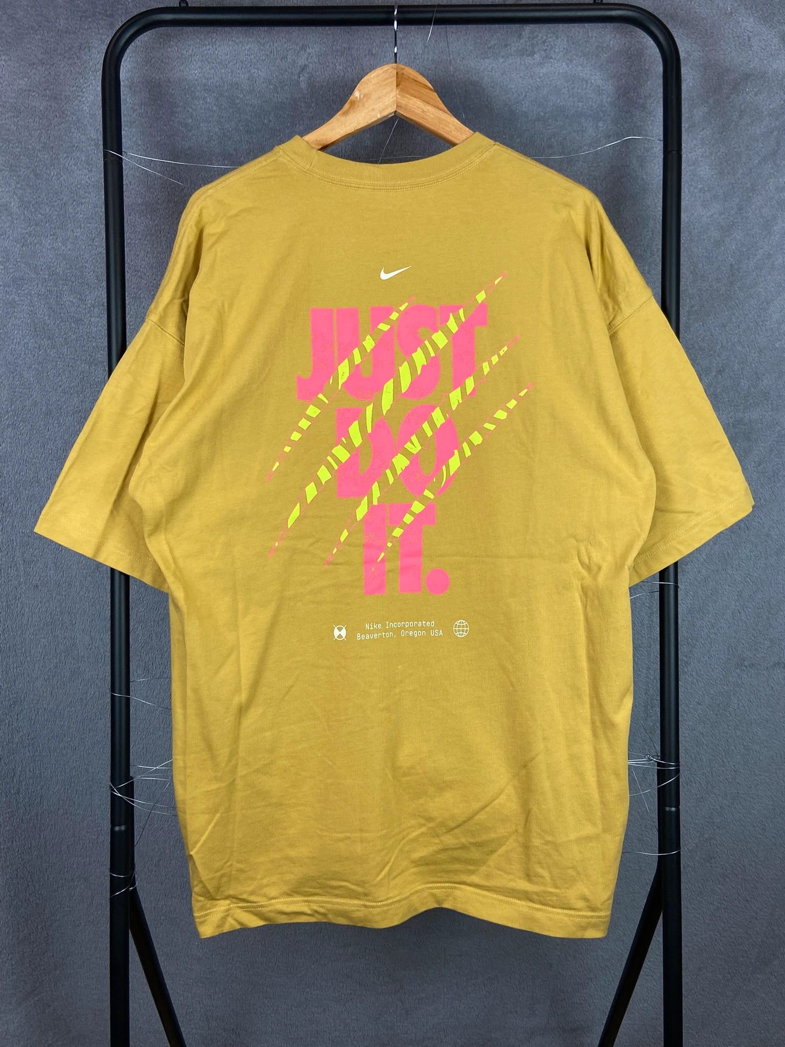 Nike Nike just do it t-shirt vintage rare streetwear swoosh Size US S / EU 44-46 / 1 - 1 Thumbnail