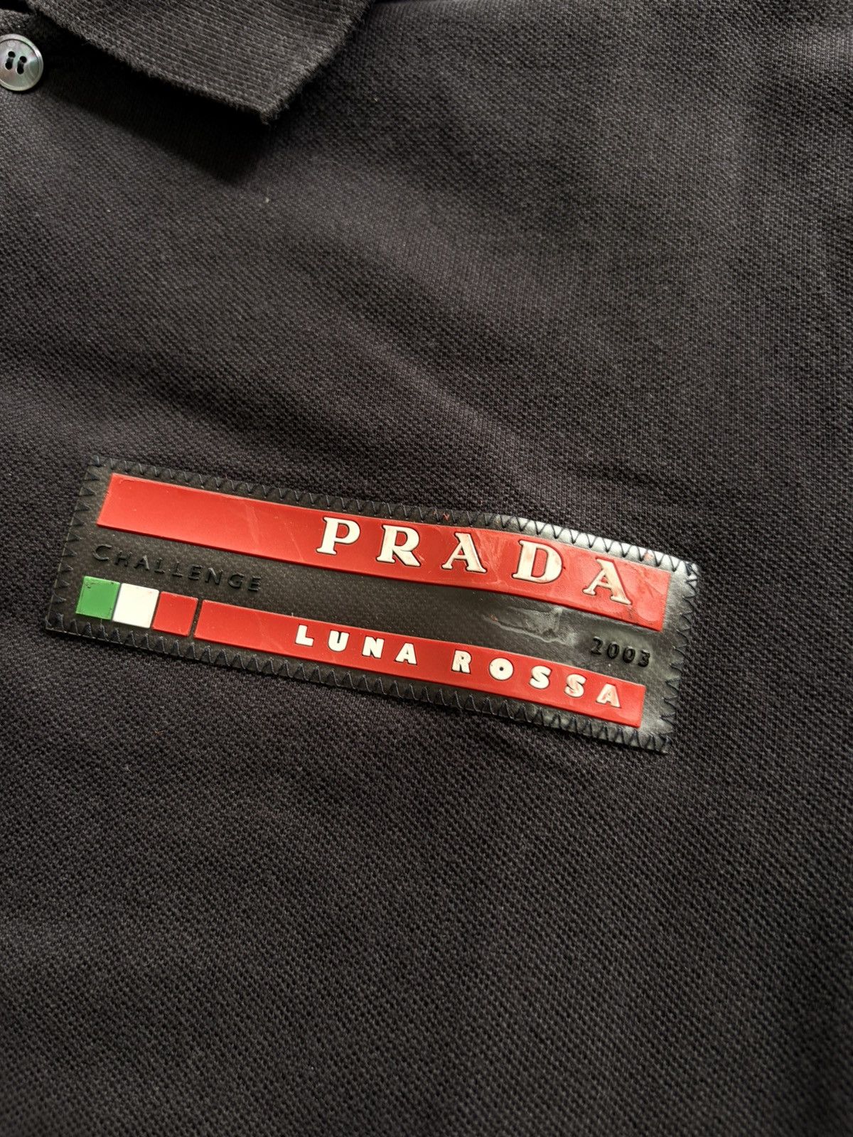 Prada 2003 Prada Luna Rossa Pirelli tee shirt Size US XL / EU 56 / 4 - 2 Thumbnail