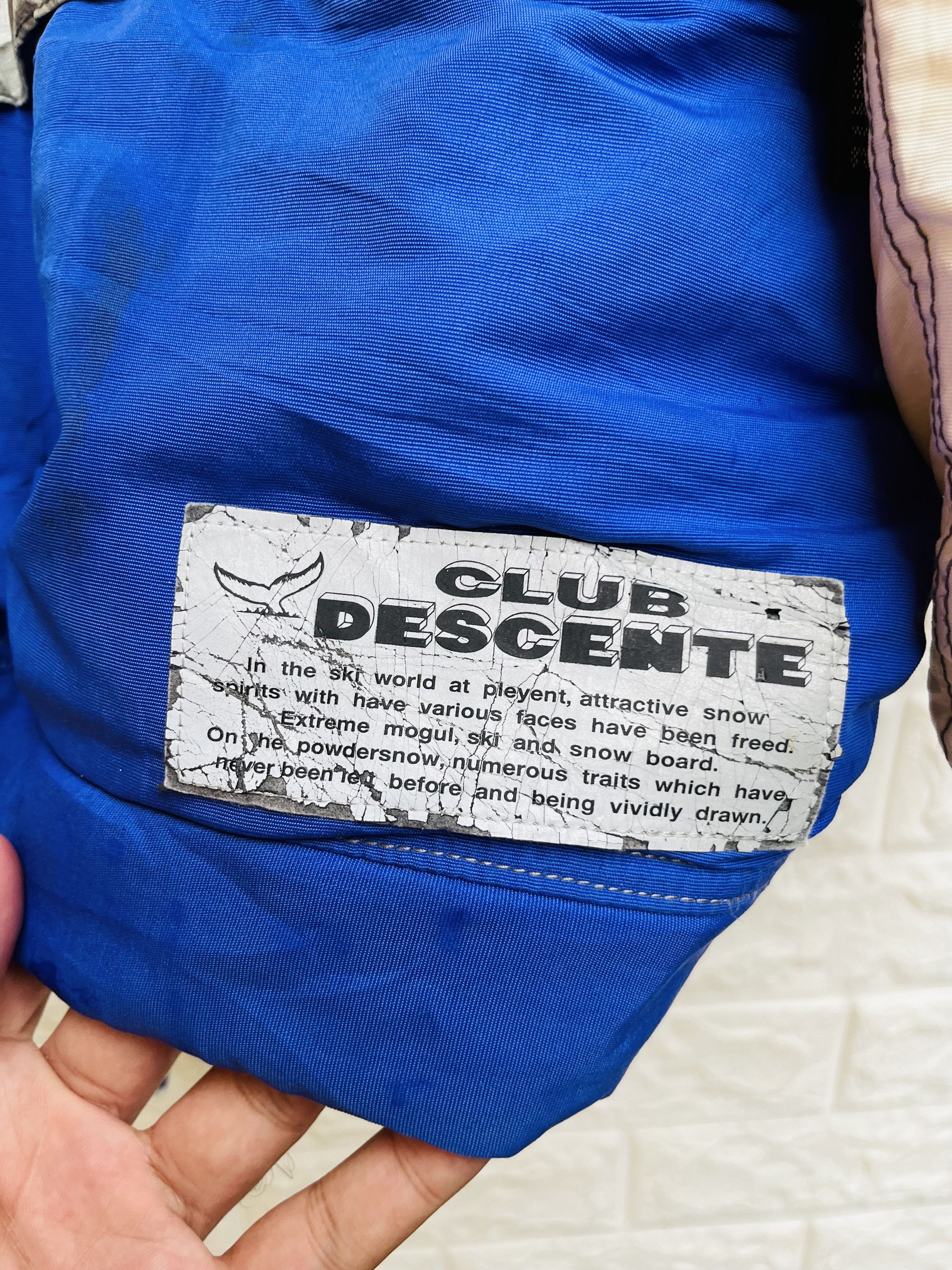 Descente × Japanese Brand Vintage Club Descente Japanese Designer Fashion Style Size US L / EU 52-54 / 3 - 6 Thumbnail