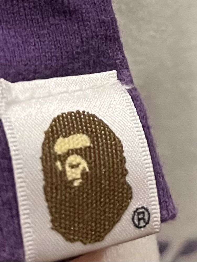 Bape Bape long sleeve shark tee shirt Size S / US 4 / IT 40 - 6 Thumbnail
