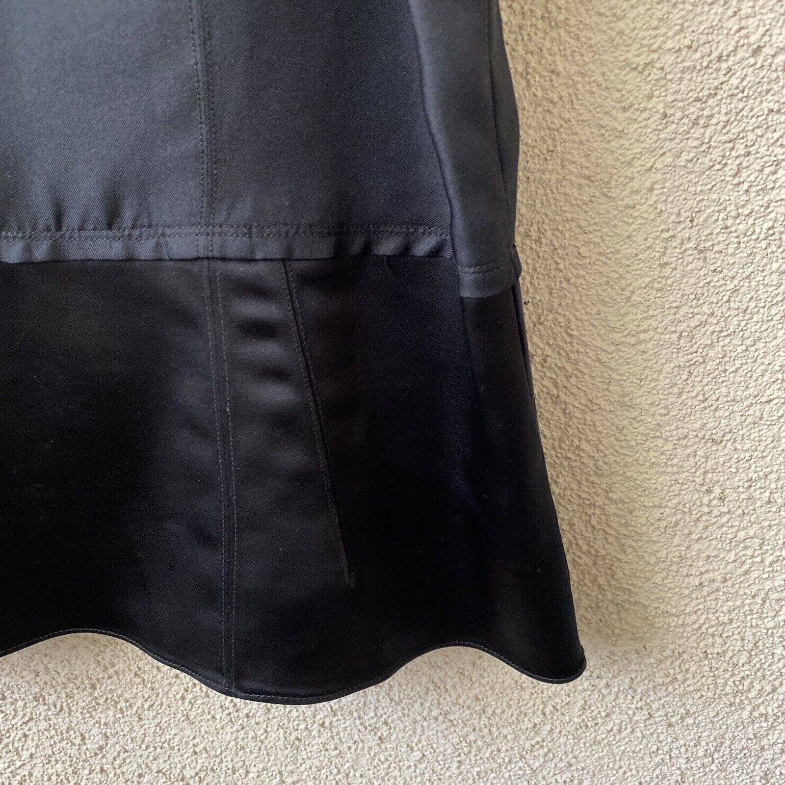 Rag & Bone Rag & Bone Womens Top Black Satin Sleeveless Blouse Two Tone Size XS / US 0-2 / IT 36-38 - 7 Thumbnail
