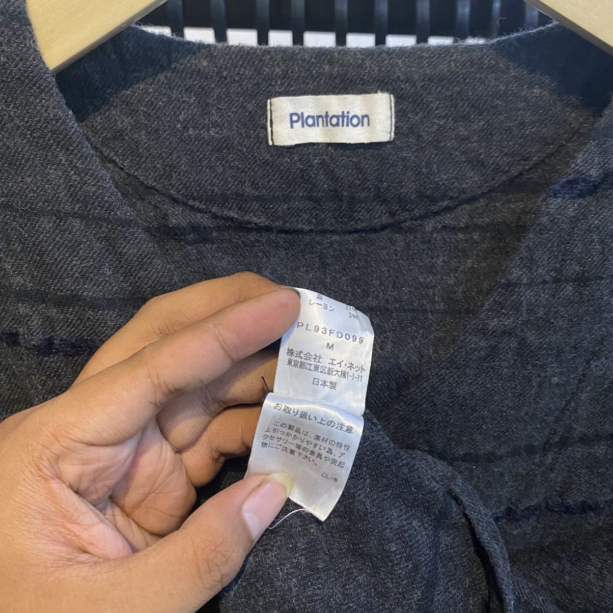 Issey Miyake Plantation by issey miyake cardigan flannel materials Size M / US 6-8 / IT 42-44 - 6 Thumbnail