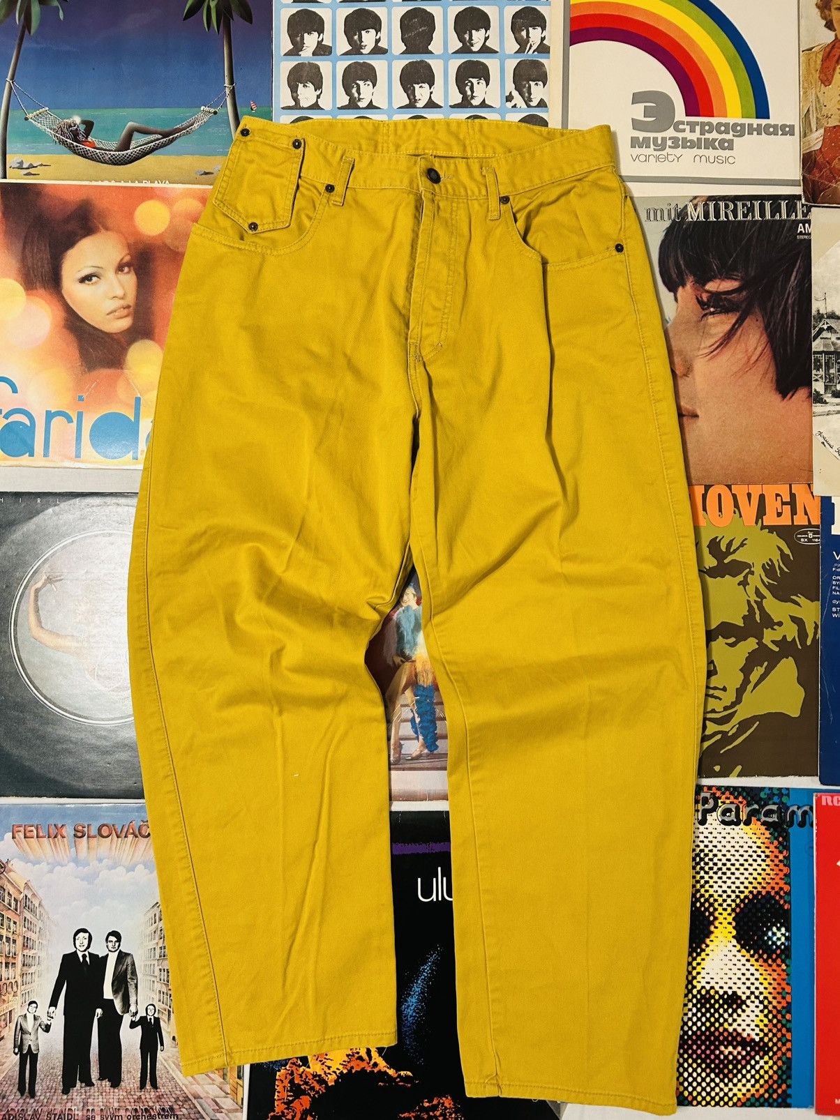 Diesel Vintage 90s Diesel Loving Jeans Cowboy Style Wide Fit Size 32" / US 10 / IT 46 - 3 Thumbnail