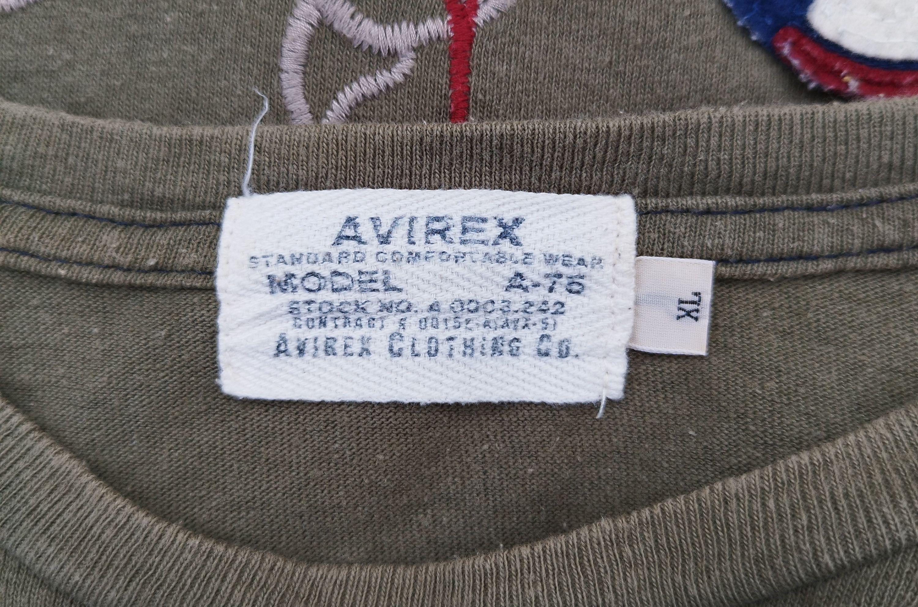 Avirex Avirex sahara postale t-shirt Size US XL / EU 56 / 4 - 5 Thumbnail