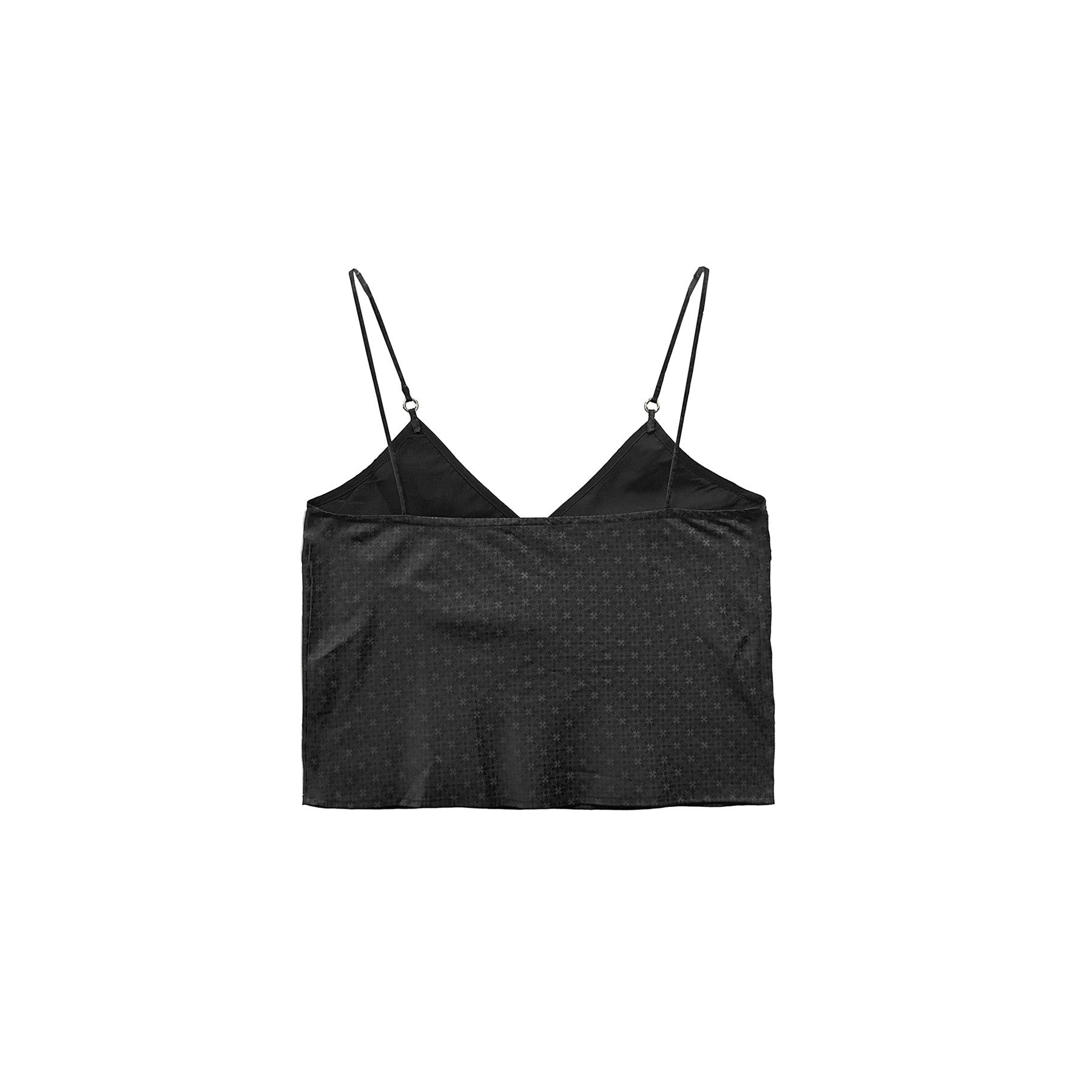 Chrome Hearts Chrome Hearts Black Monogram Cross Pattern Silk Tanktop Size M / US 6-8 / IT 42-44 - 2 Thumbnail