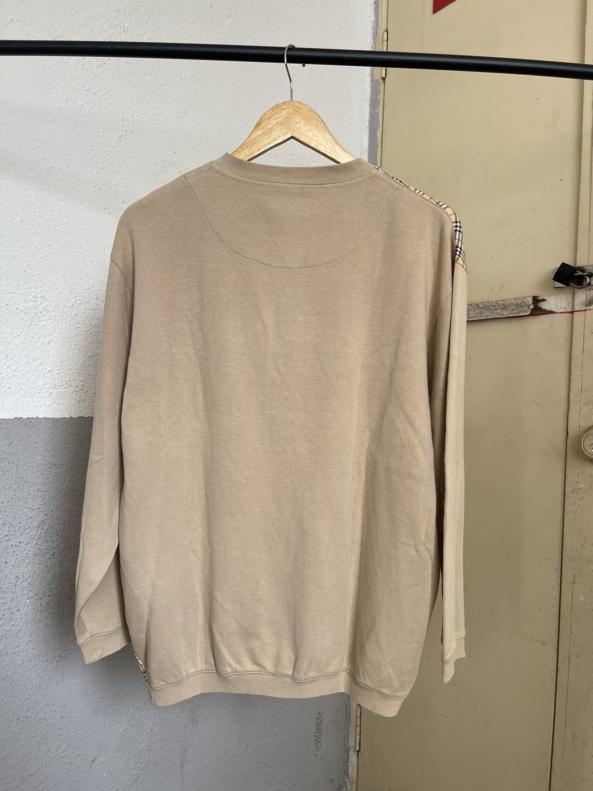 Burberry Burberry Nova Check Sweatshirt Size US M / EU 48-50 / 2 - 2 Thumbnail