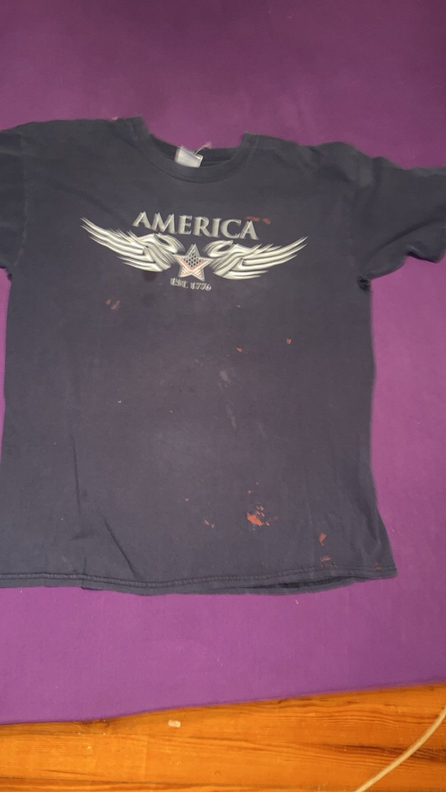 Other Black vintage usa graphic t-shirt Size US L / EU 52-54 / 3 - 2 Thumbnail